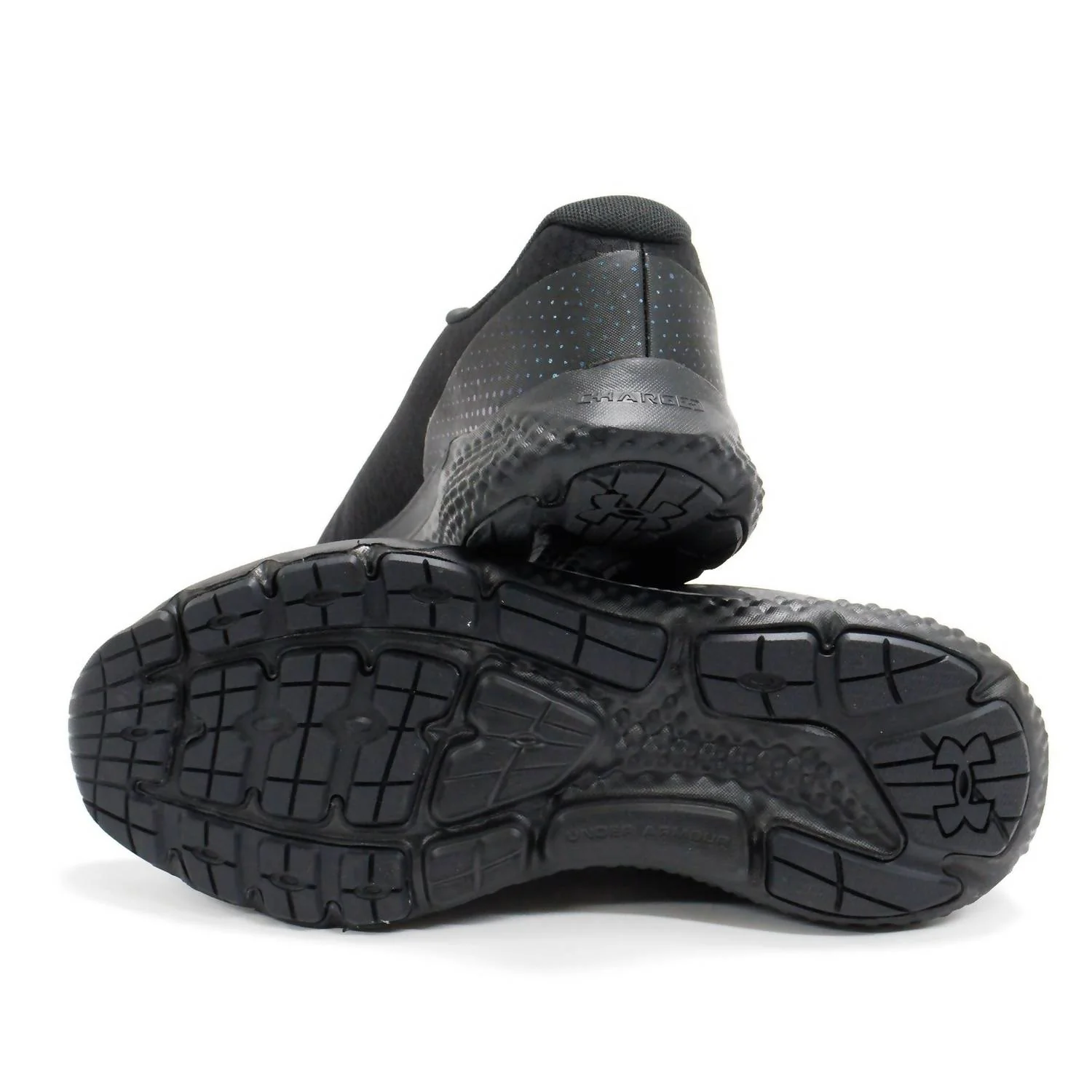 Women's Charged Rogue 3 Storm Running Shoe In Black - Image 4