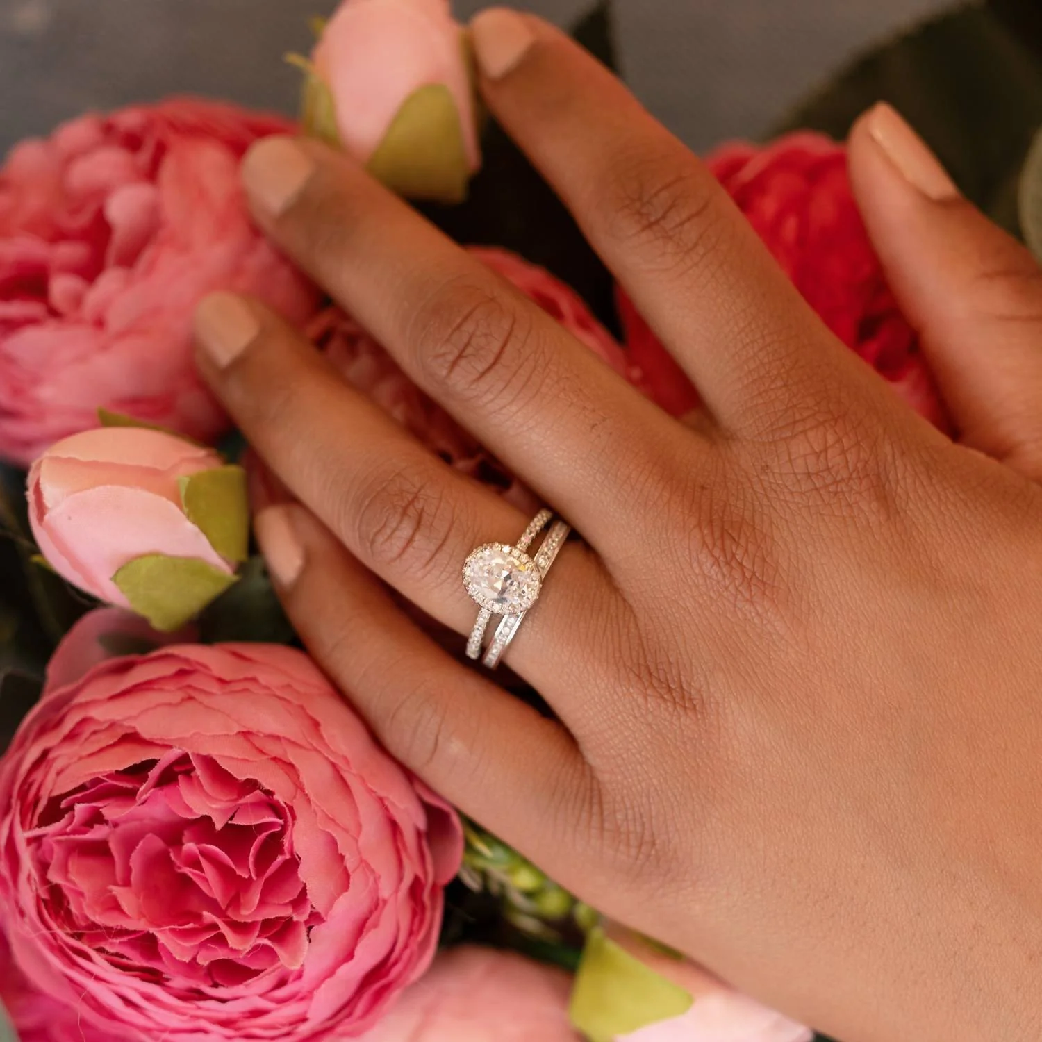 Women's Charlotte Stackable Ring In Silver - Image 3