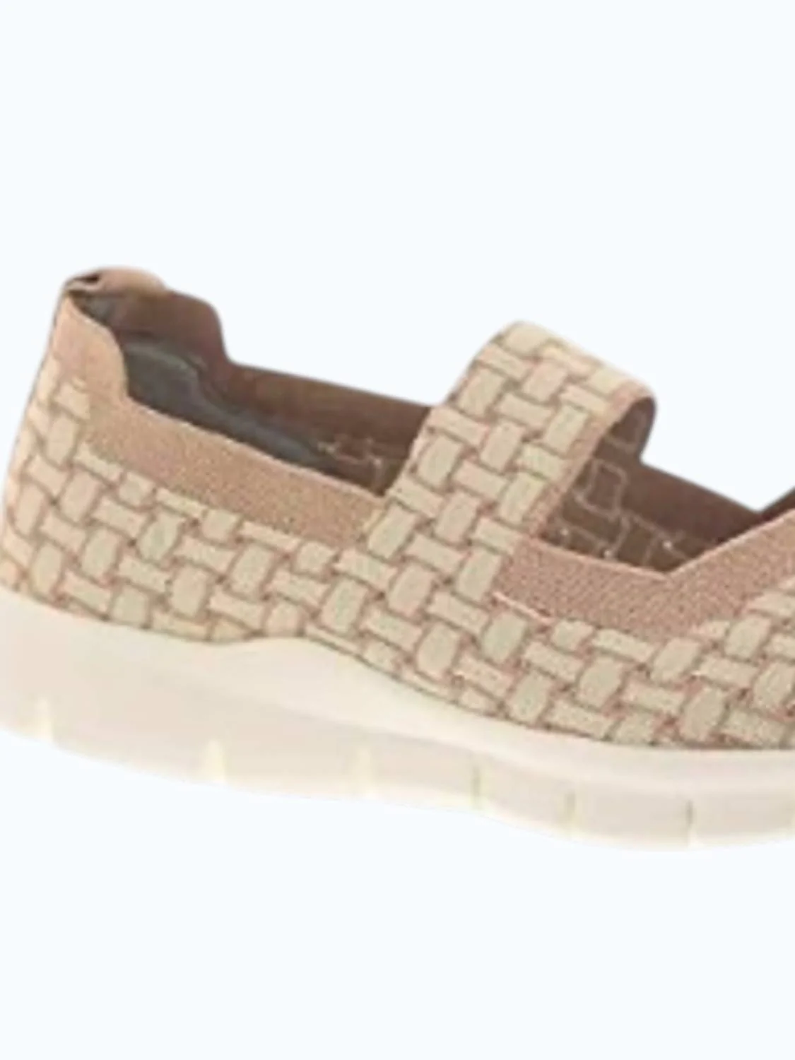 Women's Charm Weave Slip-On In Blush/nude Cream - Image 2