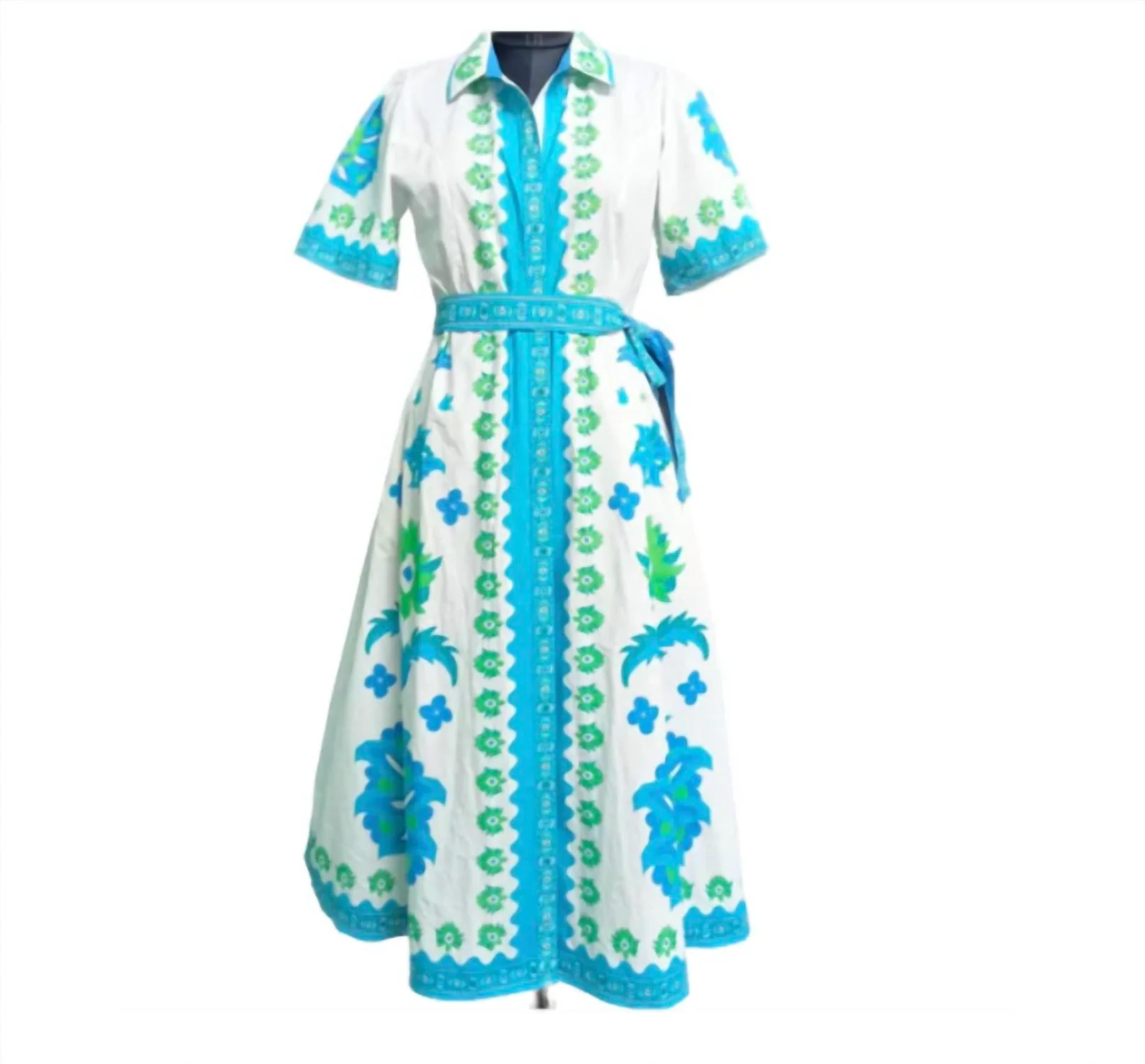 Women's Chelsea Shirt Dress In White