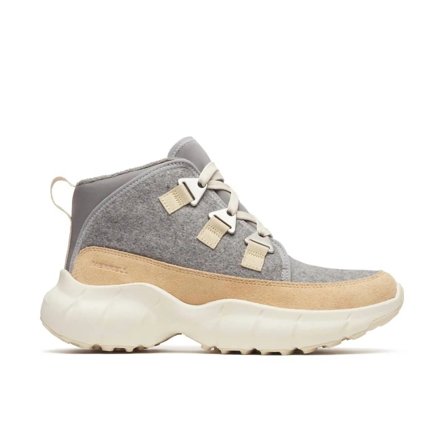 Women's Clover Mid Wool Waterproof Winter Boots In Latte