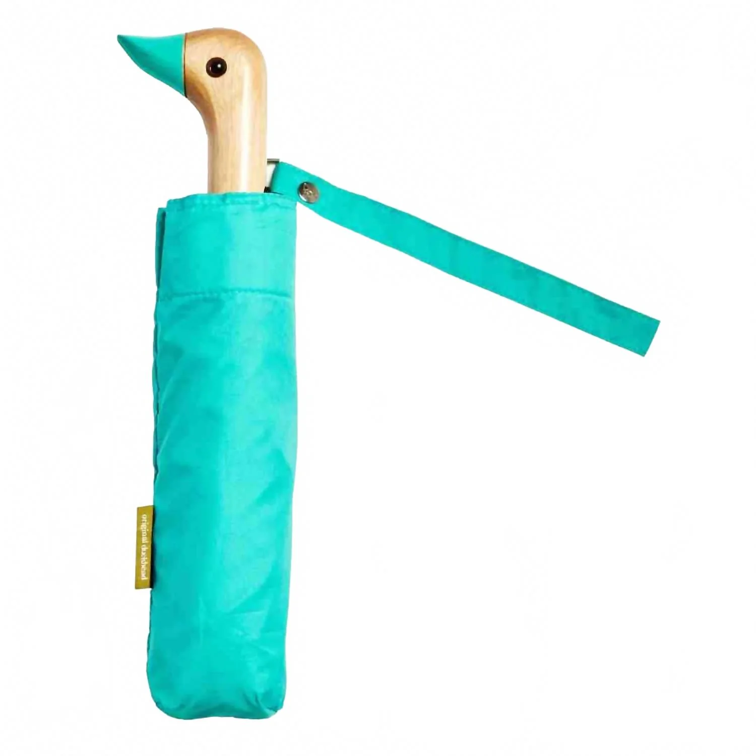 Women's Compact Eco-Friendly Wind Resistant Umbrella In Mint