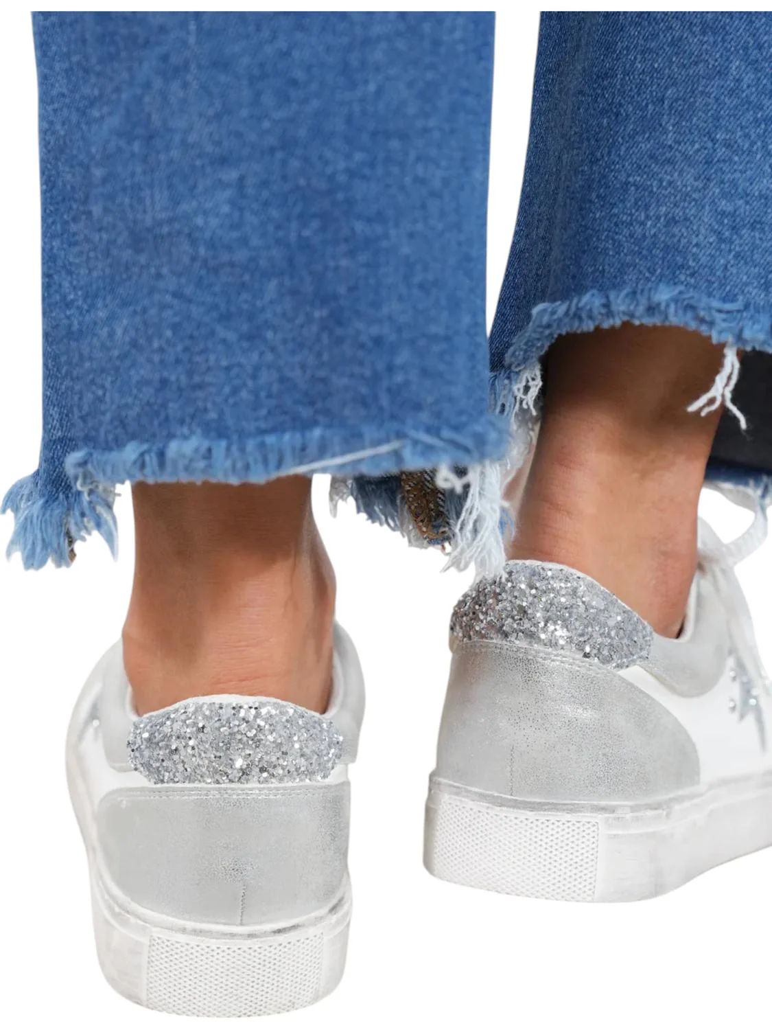 Women's Constellation Sneakers In Silver - Image 4