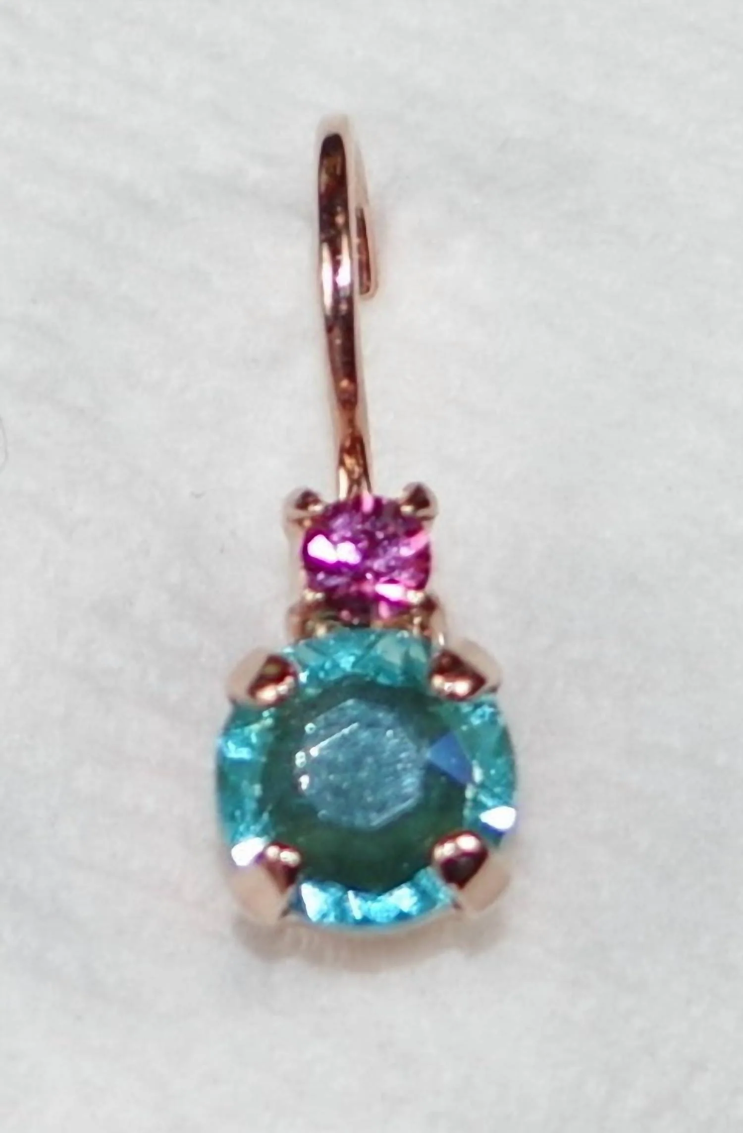 Women's Coral Cove Earrings In Teal/ Pink