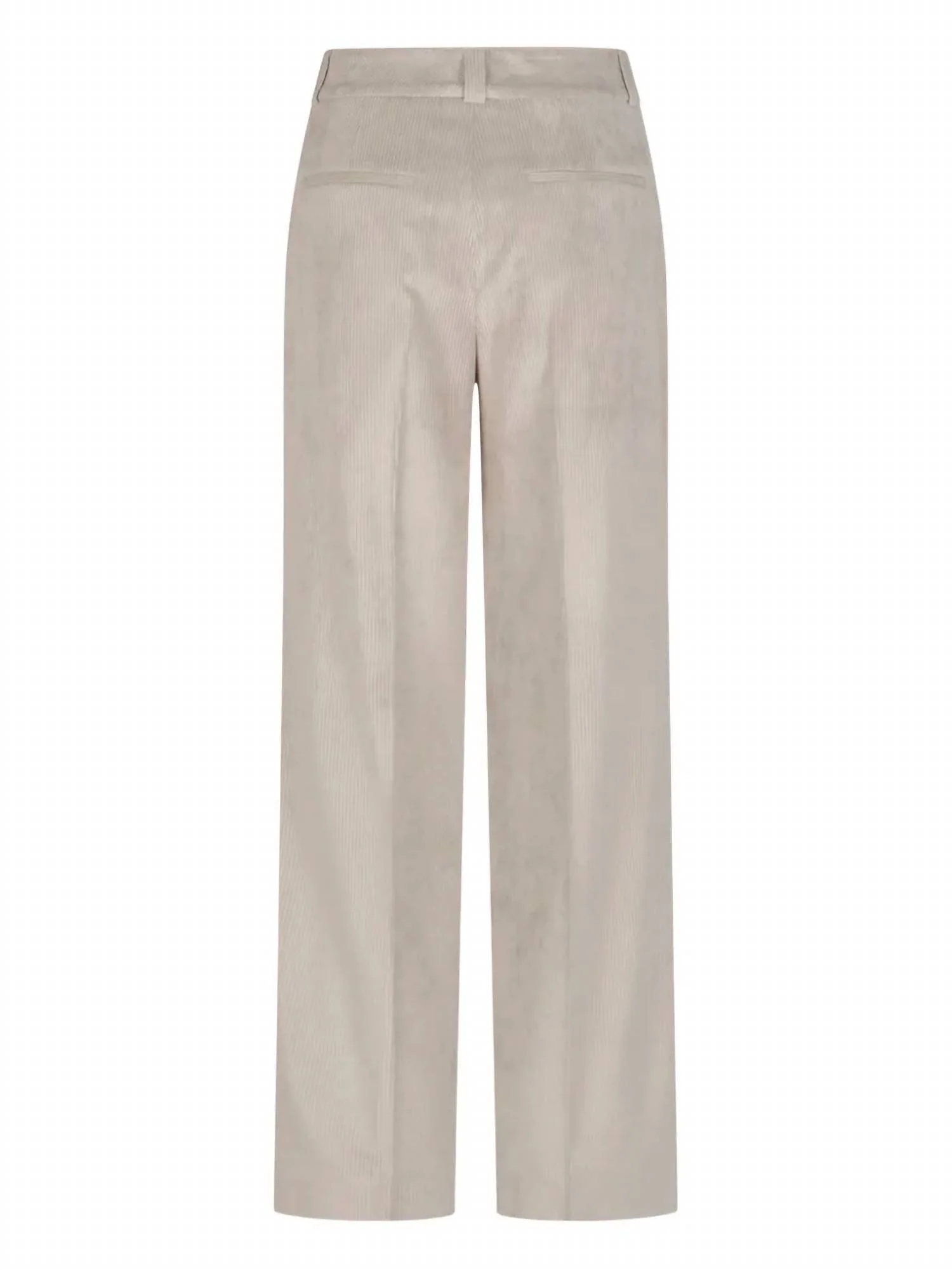 Women's Corduroy Straight Leg Pants In Grey - Image 2