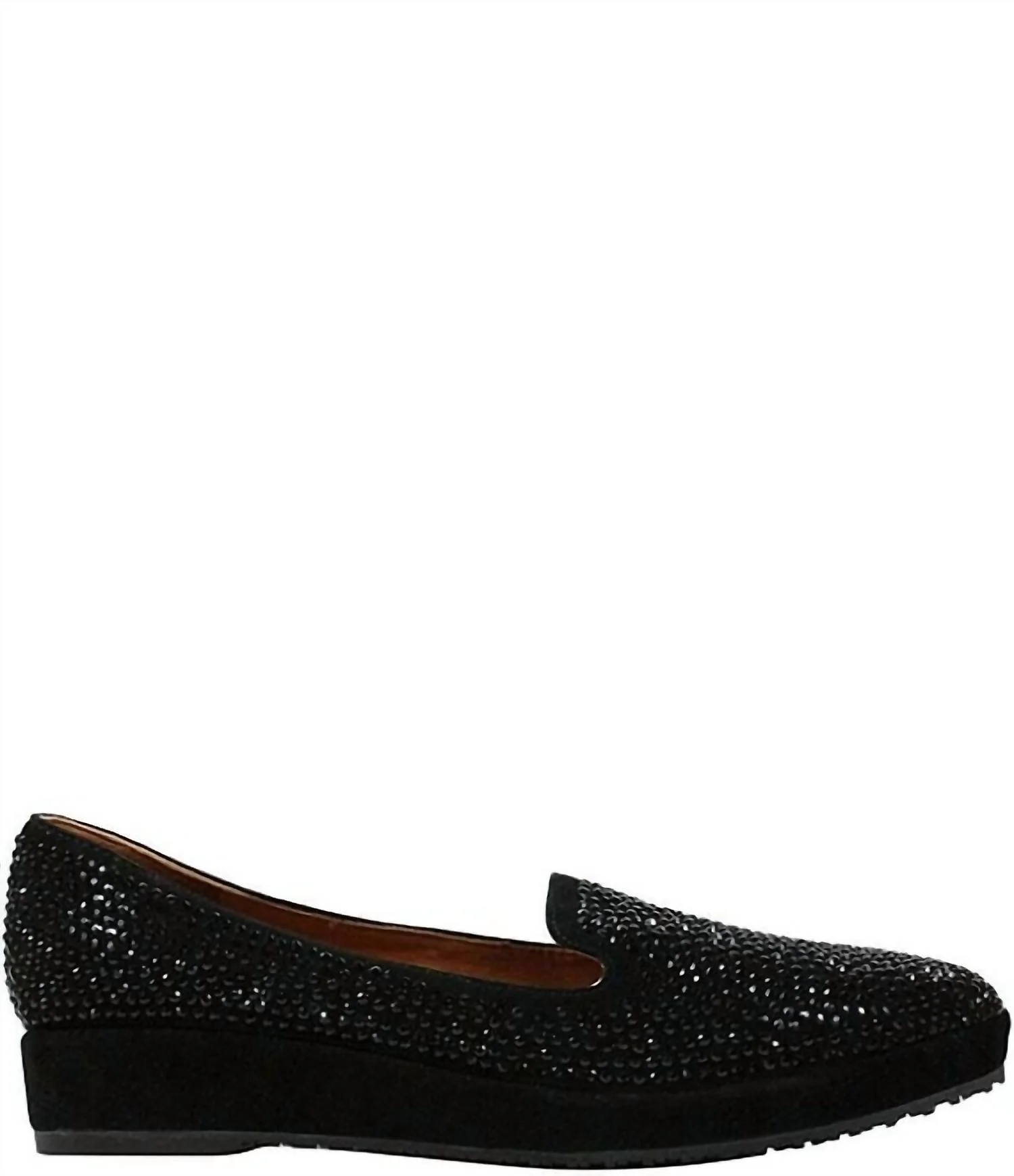Women's Correze Suede Loafers In Black - Image 2