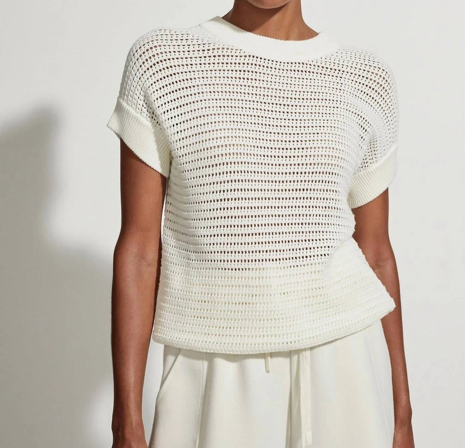 Women's Corvallis Knit Tee In Egret
