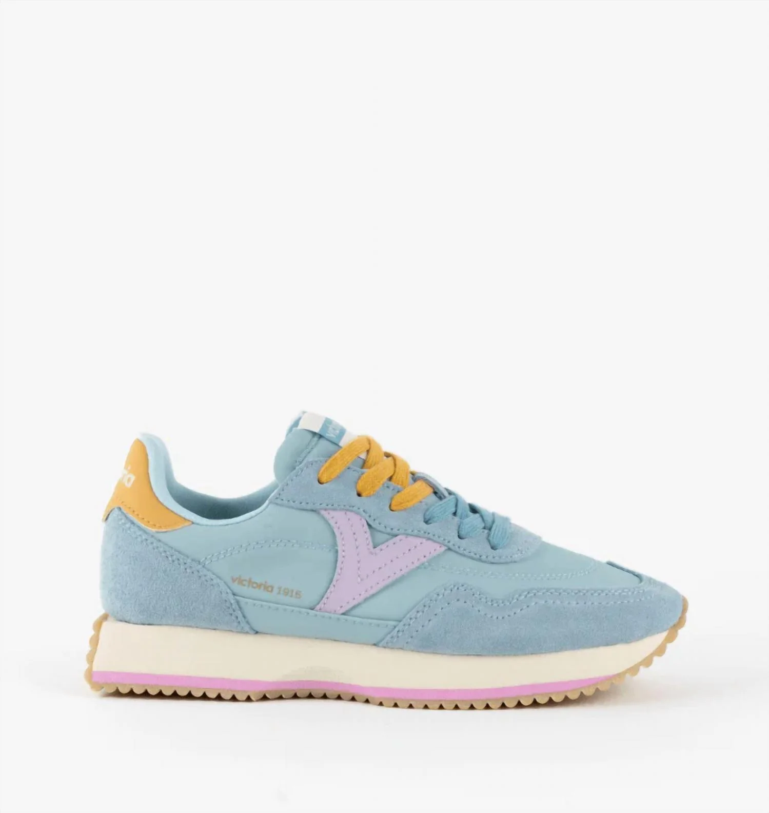 Women's Cosmos Leather Sneakers In Azul