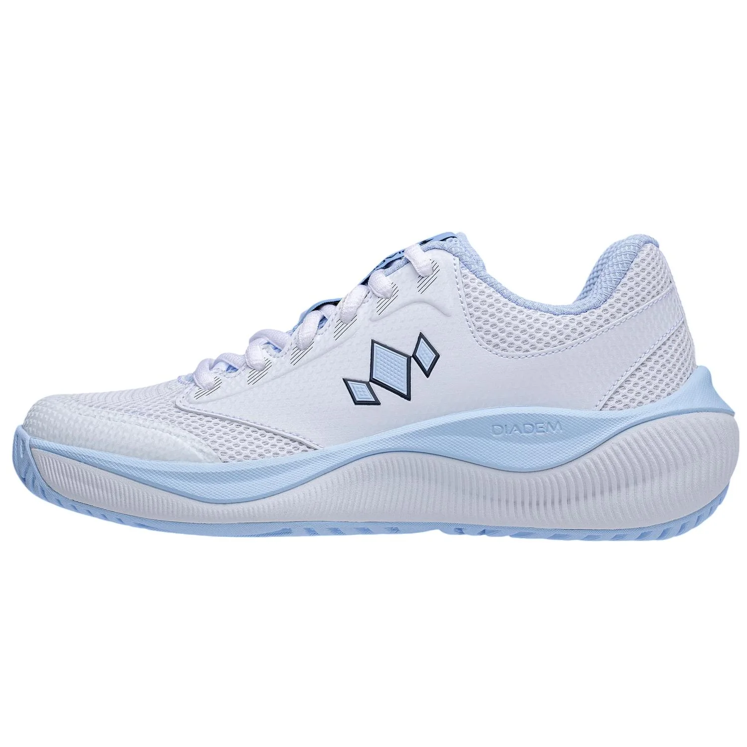 Women's Court Flo Pickleball Shoes In White/sky