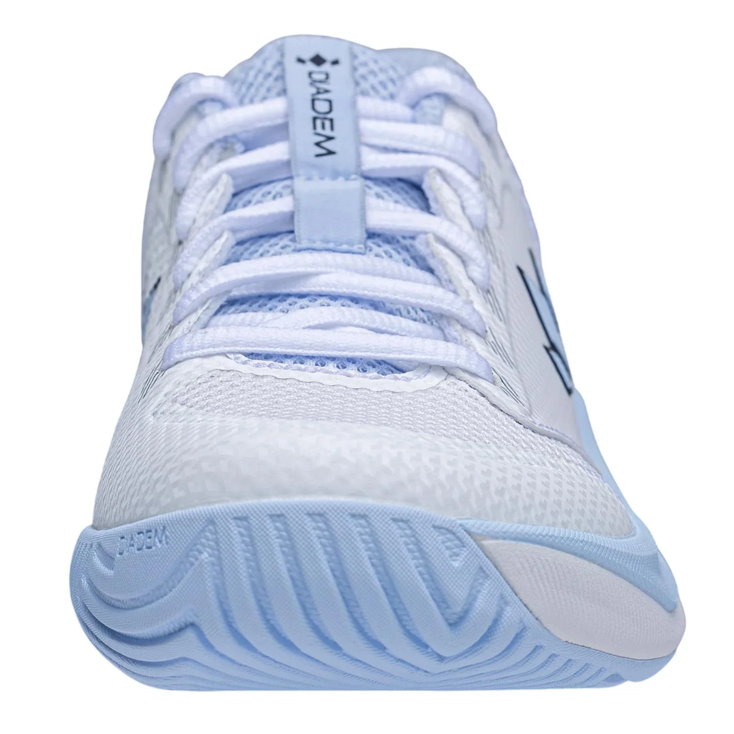 Women's Court Flo Pickleball Shoes In White/sky - Image 3