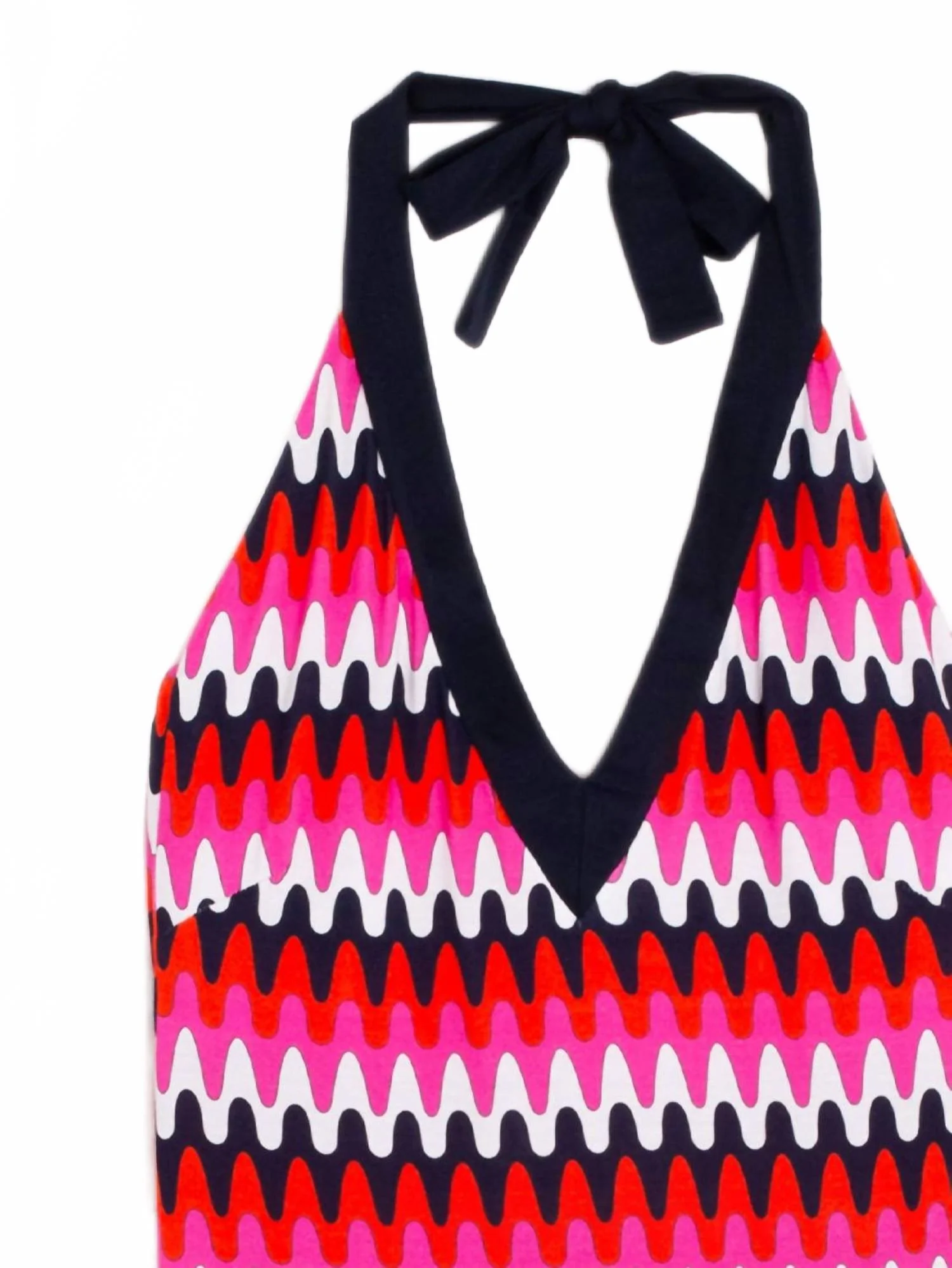 Women's Daniela Dress In Ondas Punto Print - Image 2