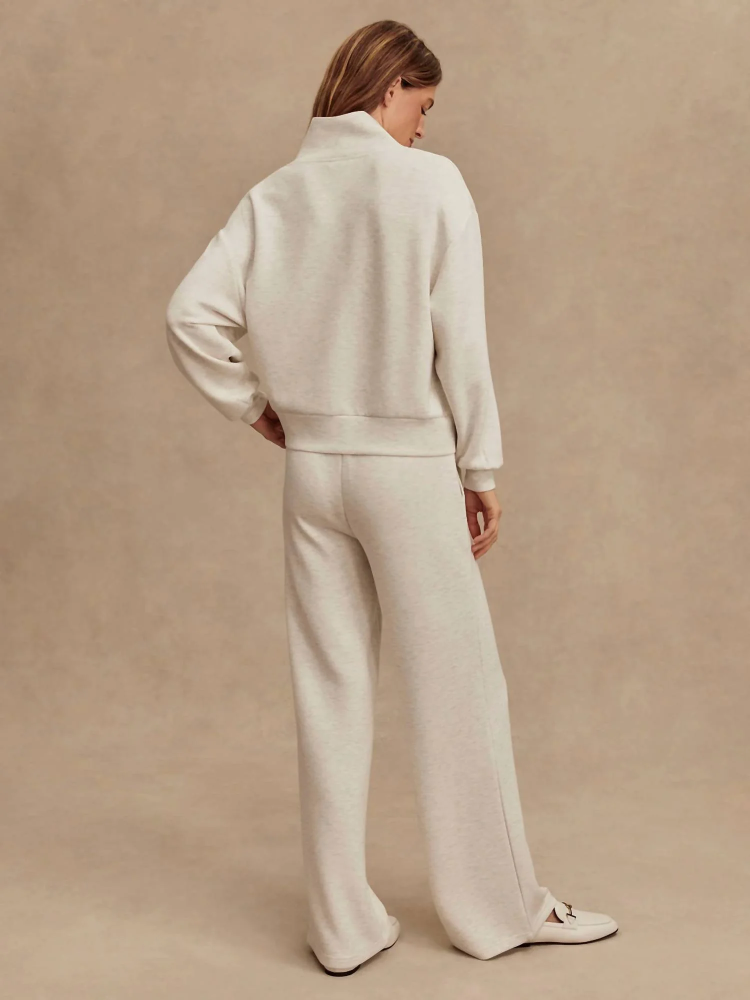 Women's Davidson Sweatshirt In Ivory - Image 2