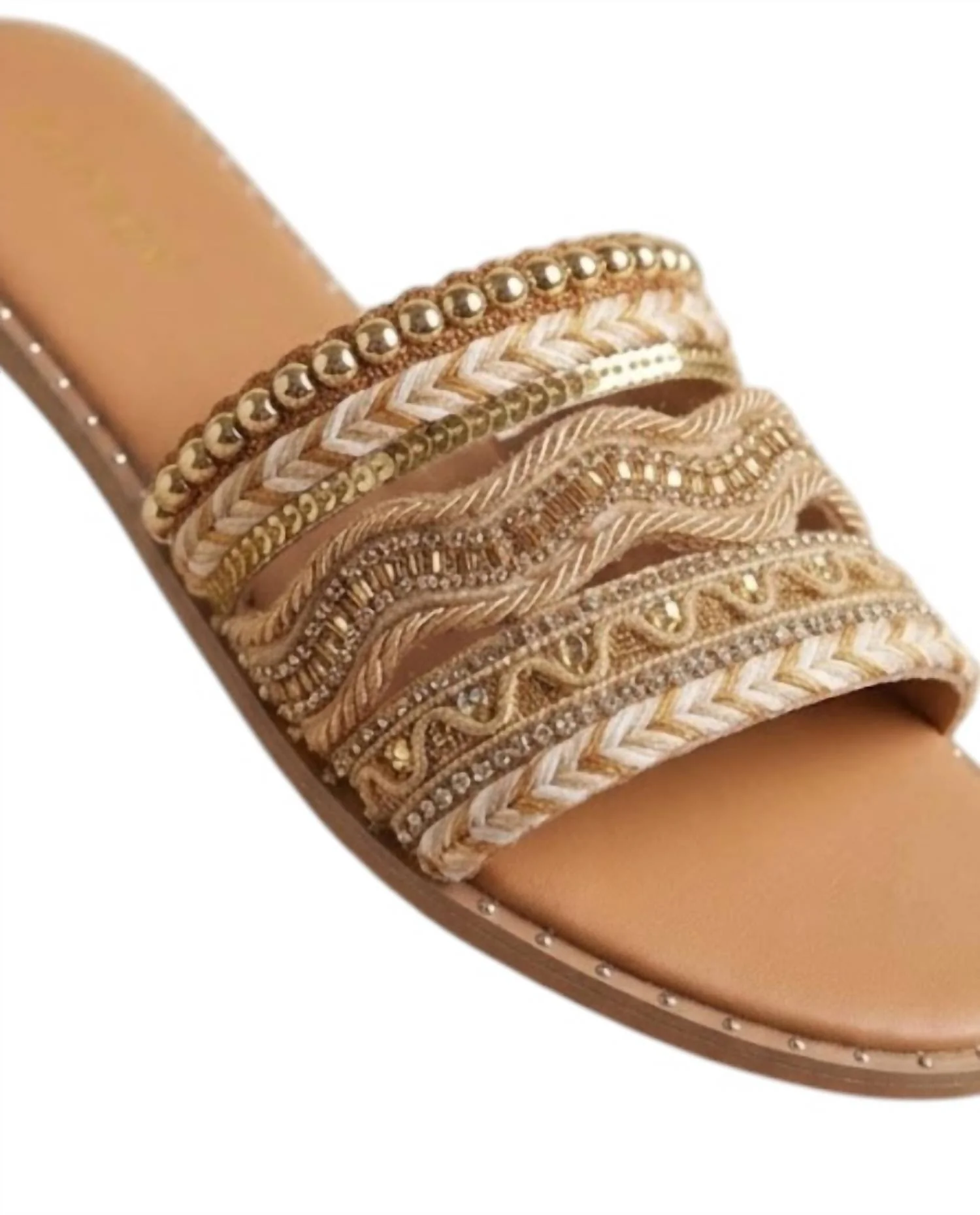 Women's Day Out Slides In Bronze - Image 2