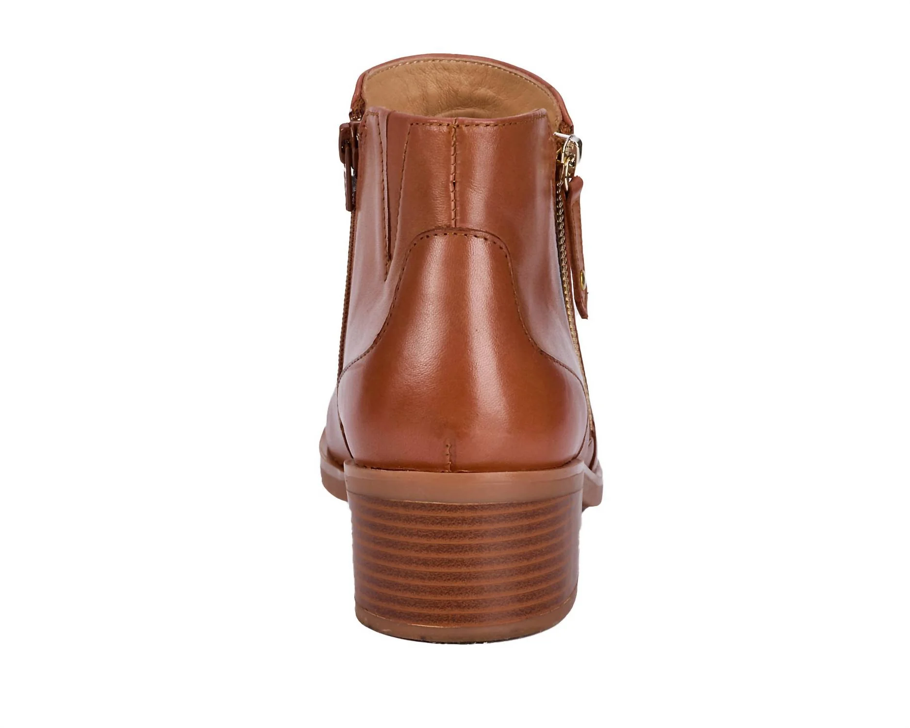 Women's Dixon Leather Boot In Luggage - Image 3