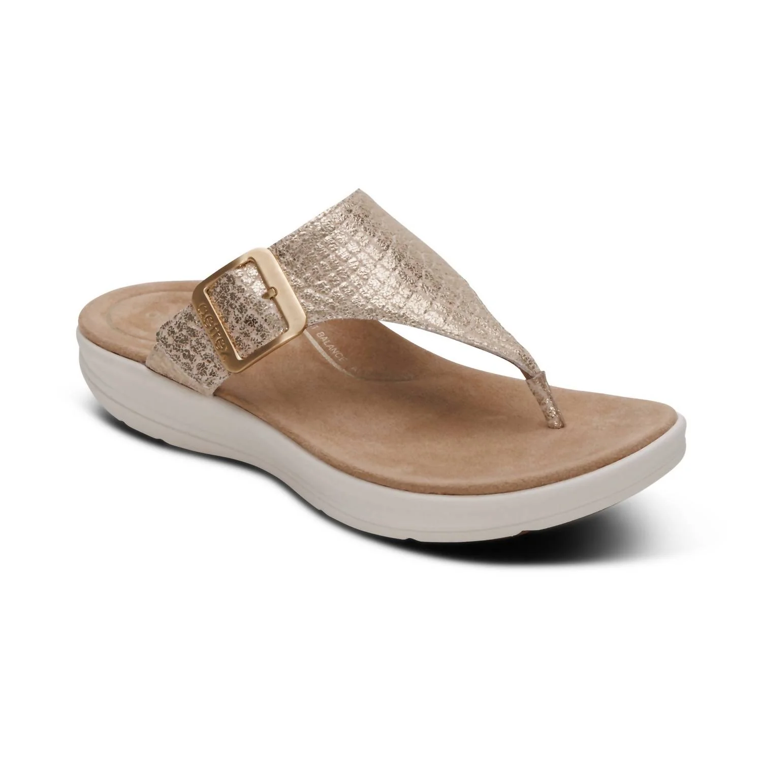 Women's Donna Sandal In Champagne