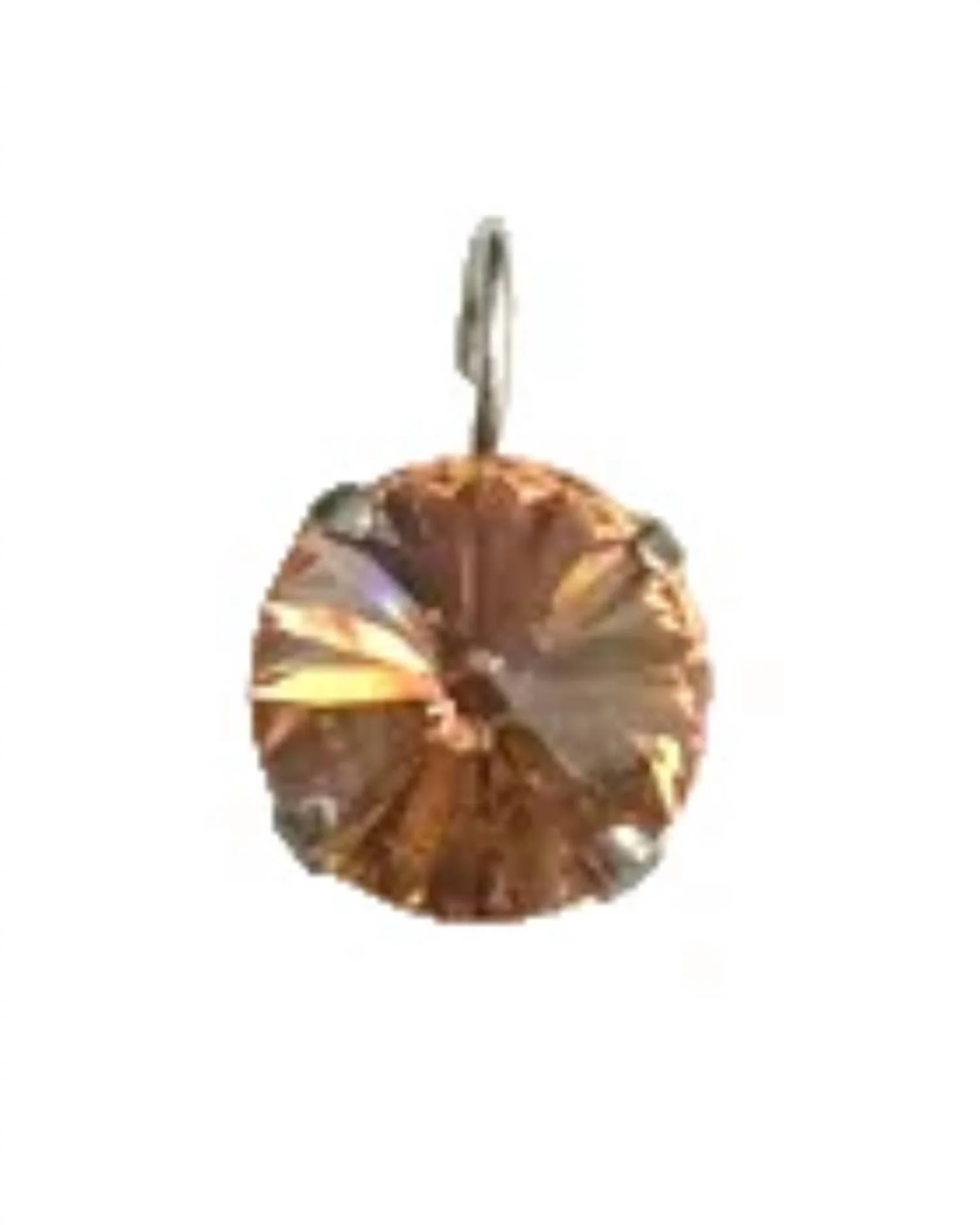 Women's Drop Earrings In Orange