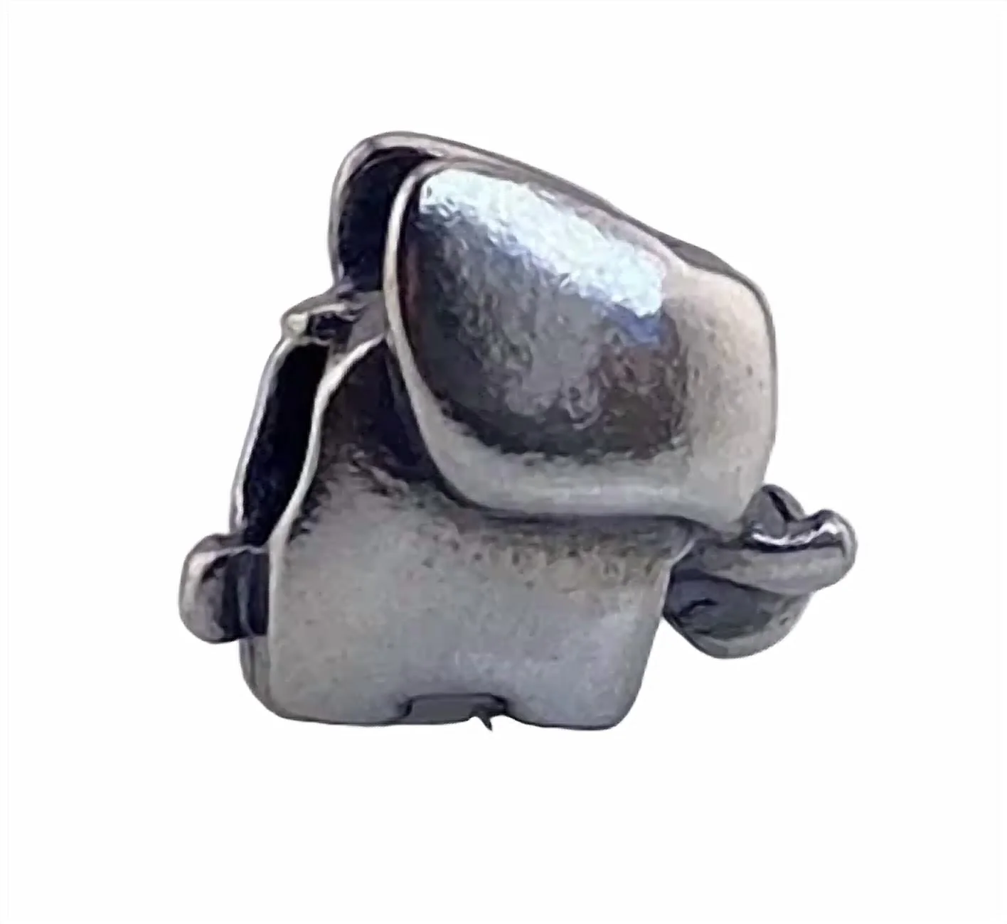 Women's Elephant Bead In Silver - Image 2