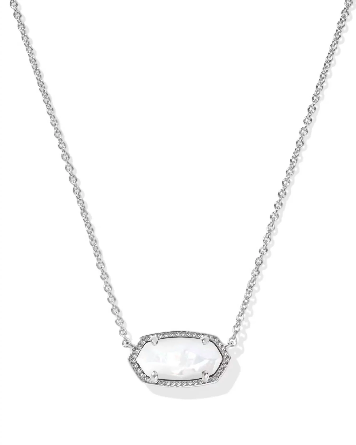 Women's Elisa Pendant Necklace In Silver - Image 2