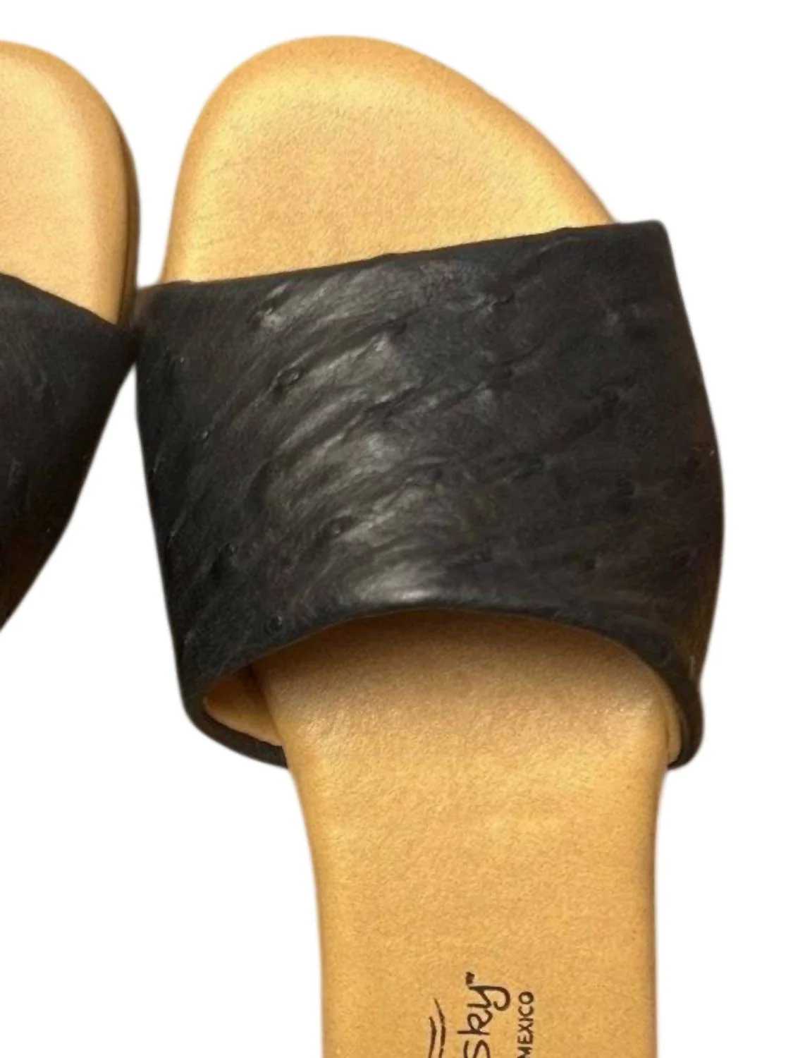 Women's Eva Flat Sandal In Black - Image 3
