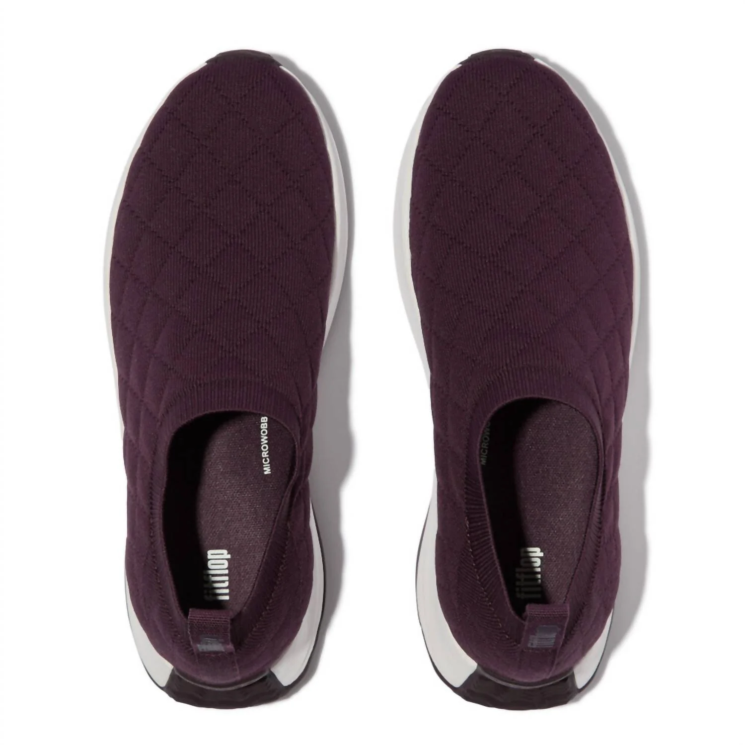 Women's F-Mode Flow Quilted Sneaker In Plumberry - Image 2