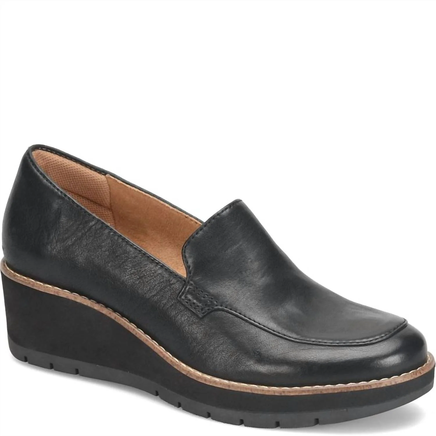 Women's Farland Loafers In Black - Image 2