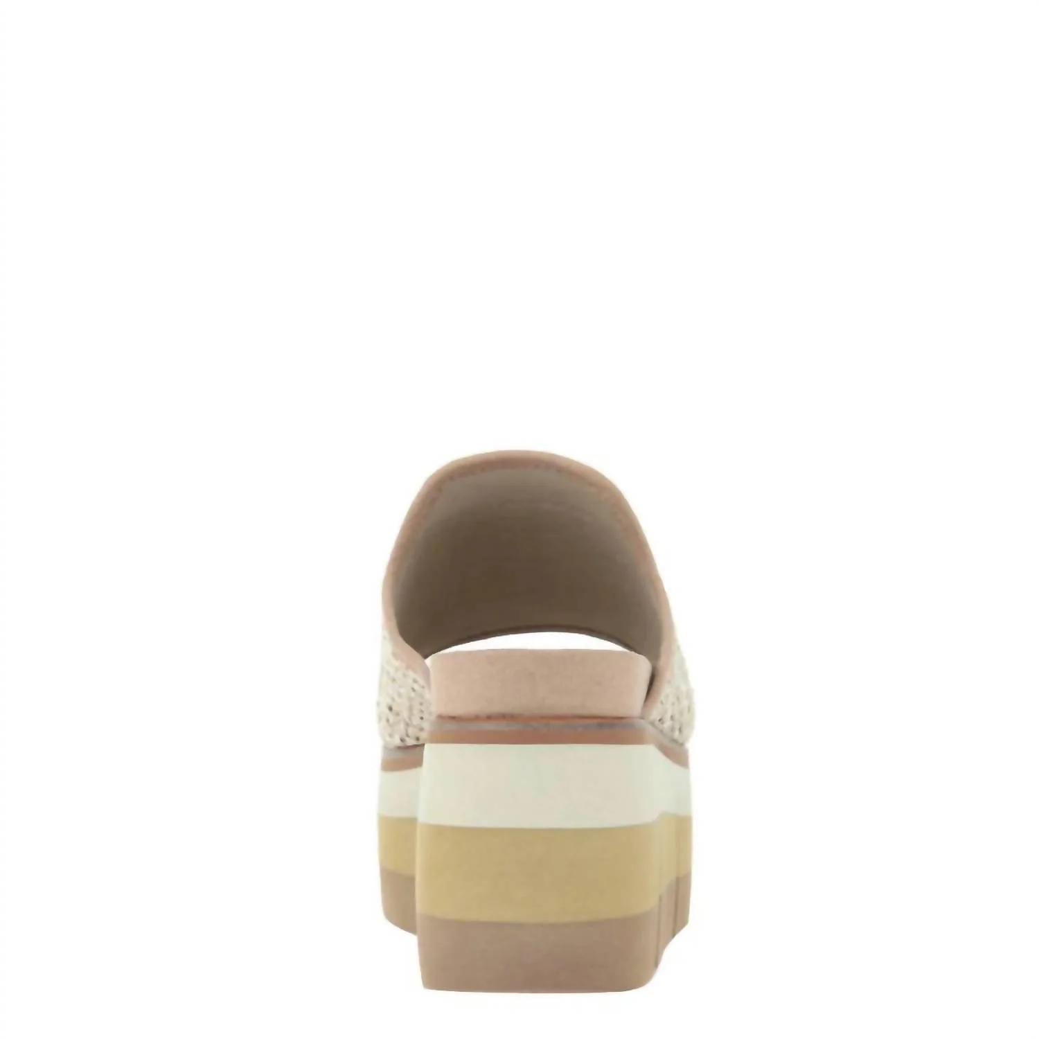 Women's Flocci Platform Sandals In Beige - Image 5