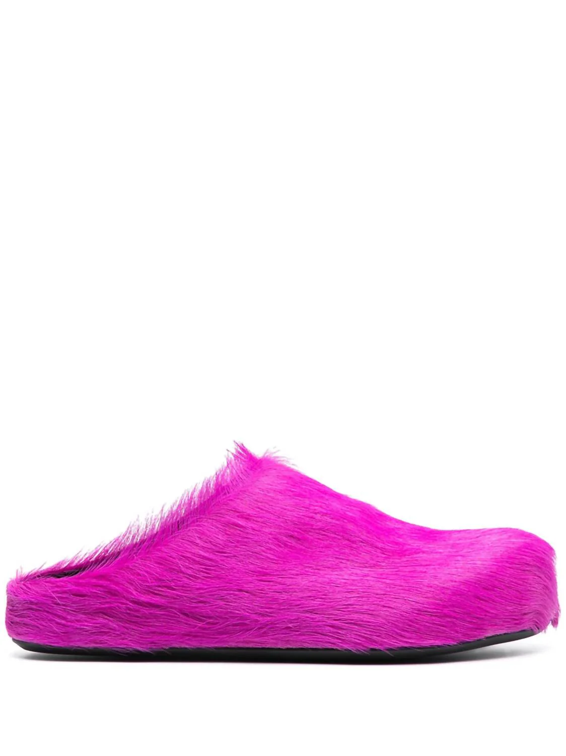Women's Fussbet Sabot Calf-Hair Mules In Pink