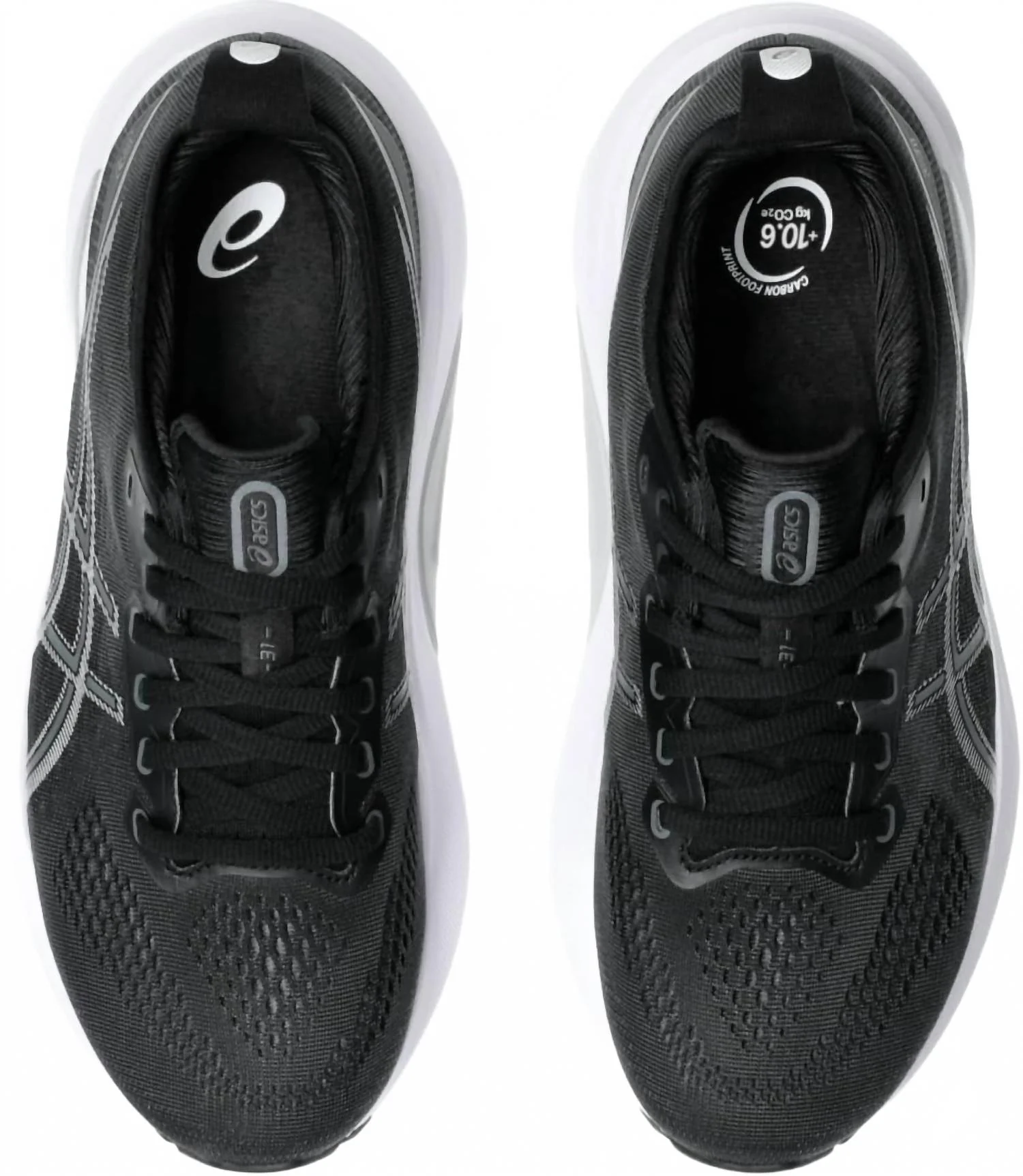 Women's Gel Kayano 31 Running Shoes In Black/pure Silver - Image 5