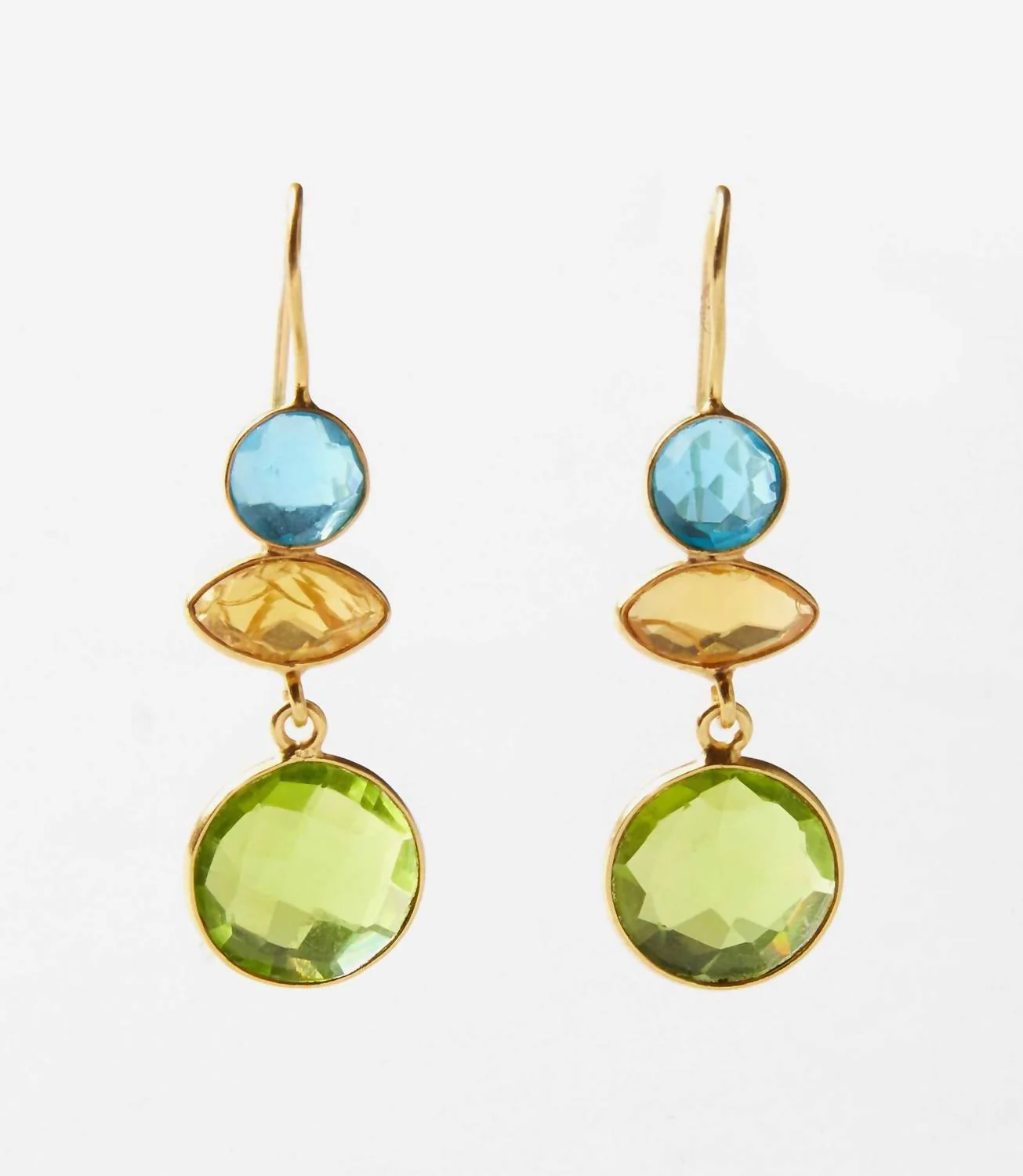 Women's Gem Earrings In Multi