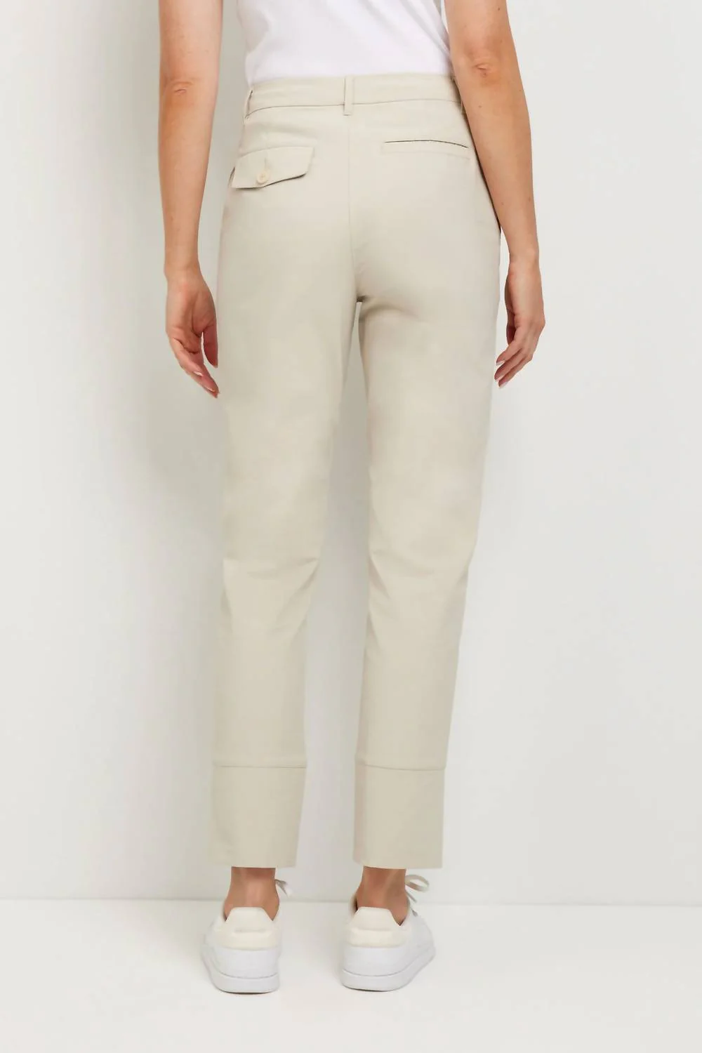 Women's Gemma Techno Linen Pant In Beige - Image 2