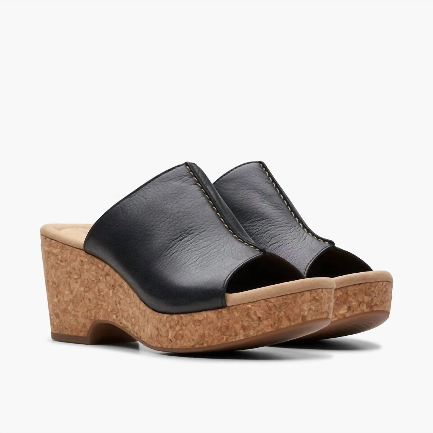 Women's Giselle Orchid Sandal In Black Leather