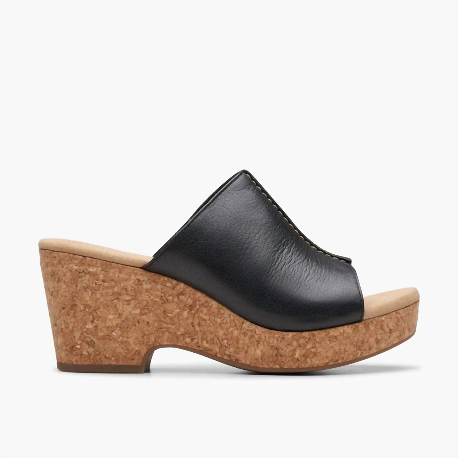 Women's Giselle Orchid Sandal In Black Leather - Image 2