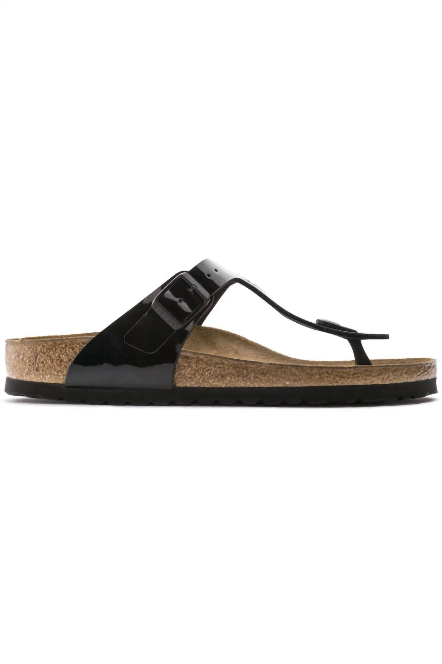 Women's Gizeh Regular Width In Black Patent - Image 2