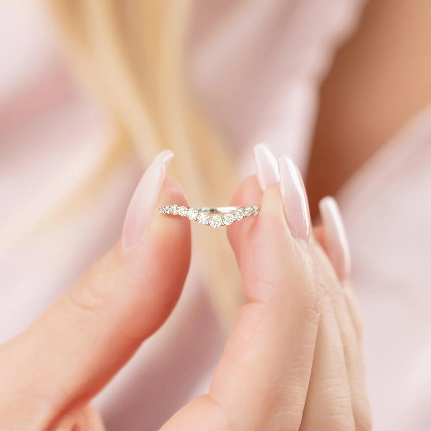 Women's Gloria Stackable Ring In Silver - Image 3