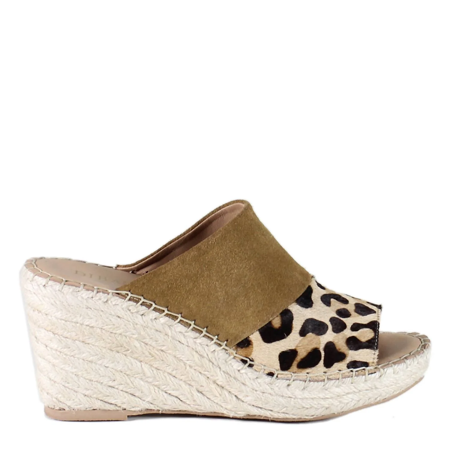 Women's Golden Sun Wedge Sandal In Tan/leopard - Image 3