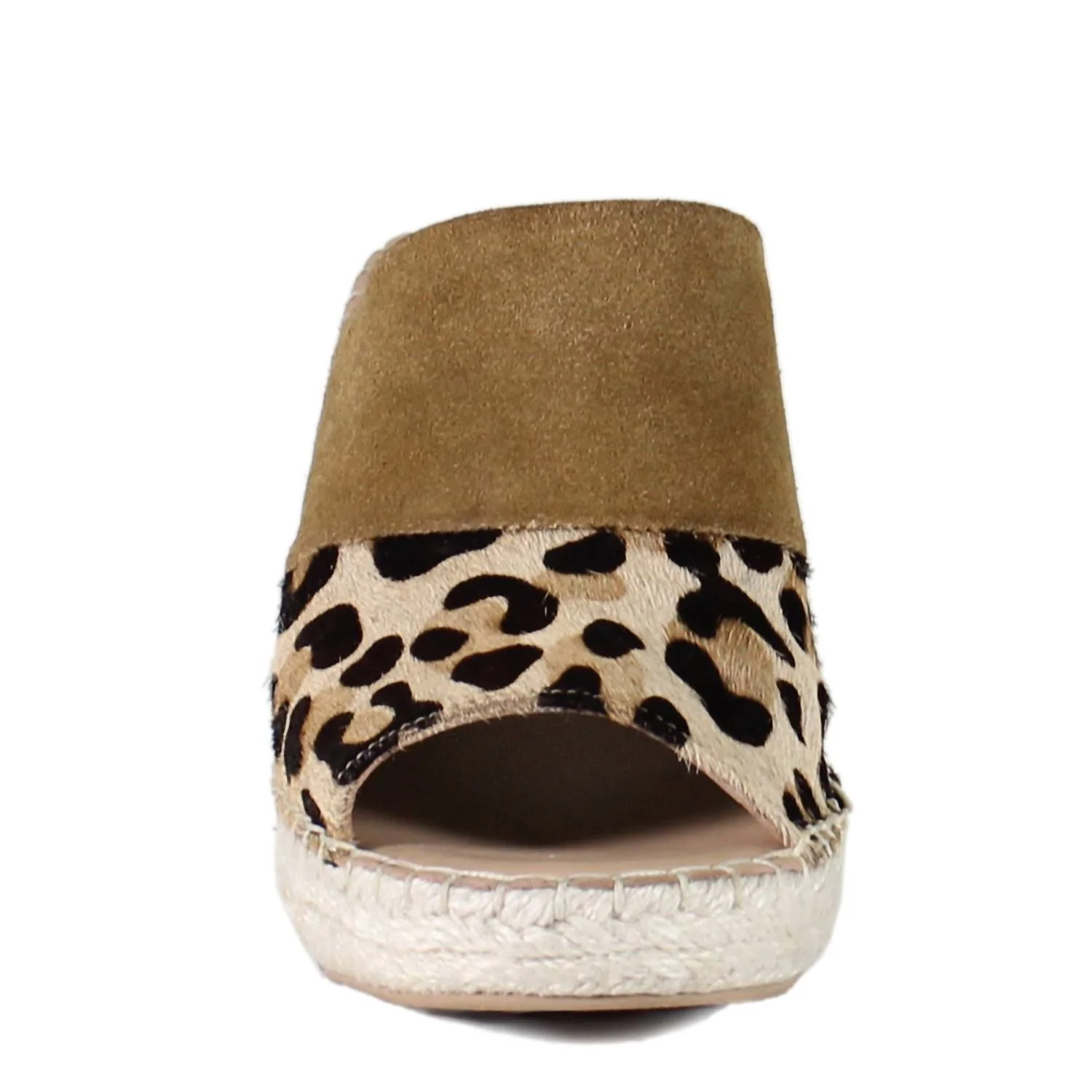 Women's Golden Sun Wedge Sandal In Tan/leopard - Image 4