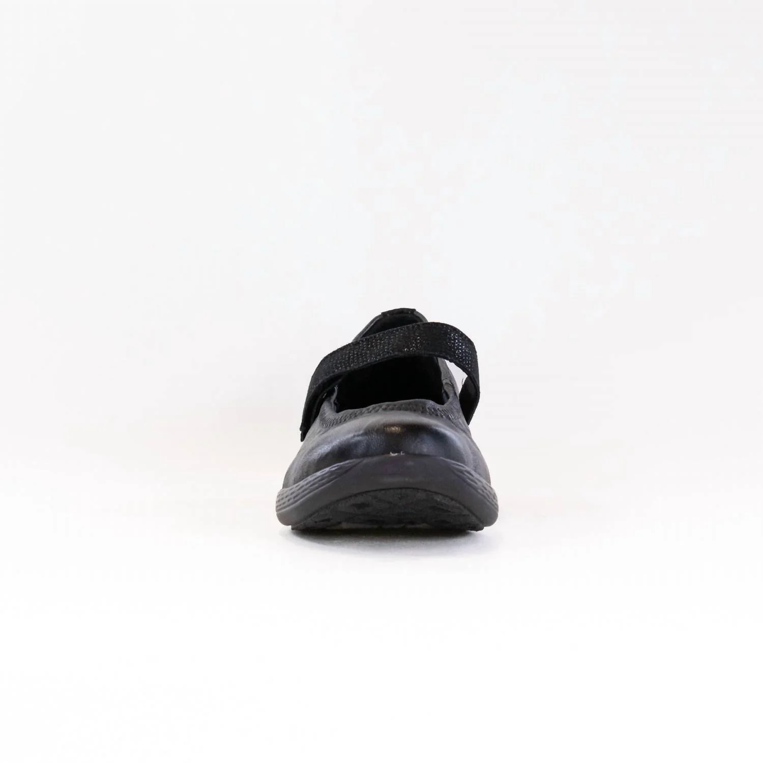 Women's Hallux Hi-Energy Mary Jane Sandal In Black Leather - Image 3
