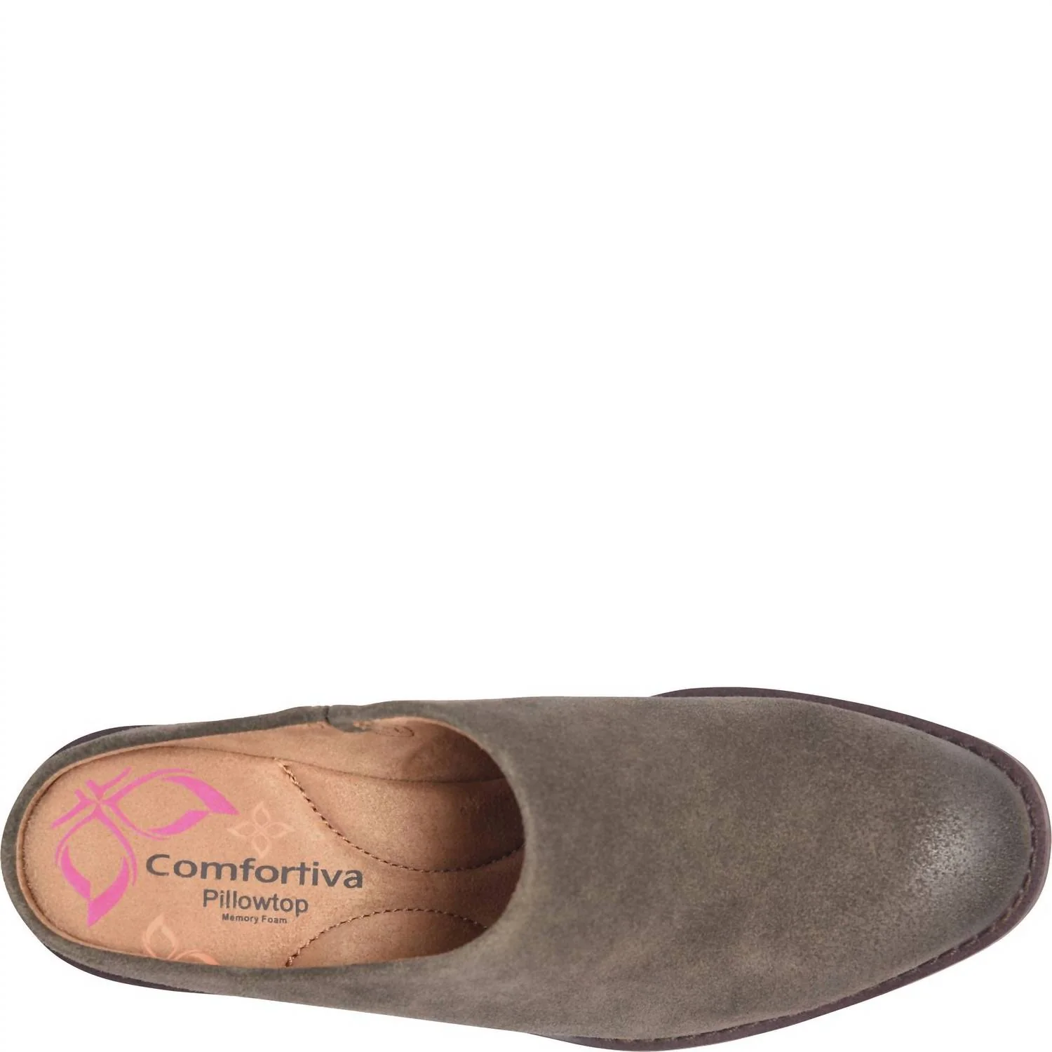 Women's Harrington Mule In Dark Taupe - Image 2