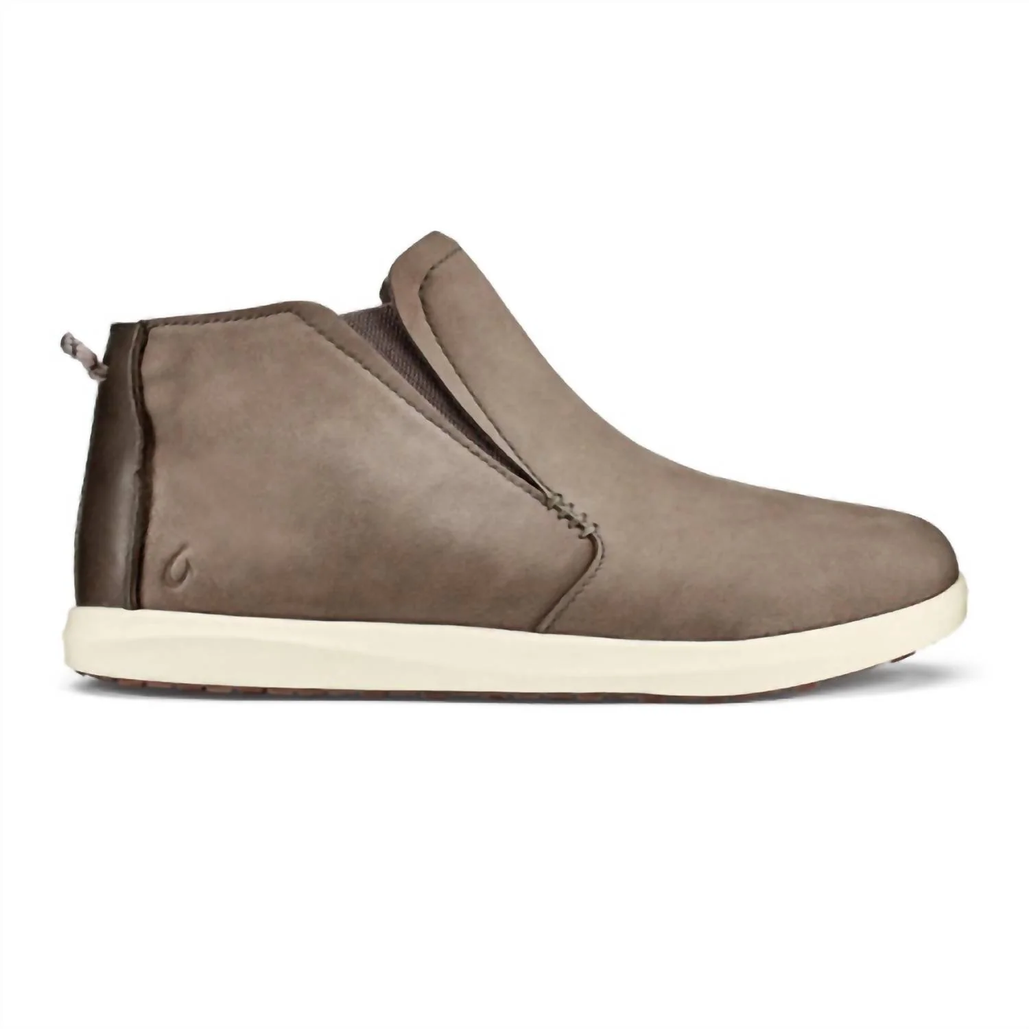 Women's Hawai'iloa Manu Hope Slip On Boot In Taupe Grey/off White