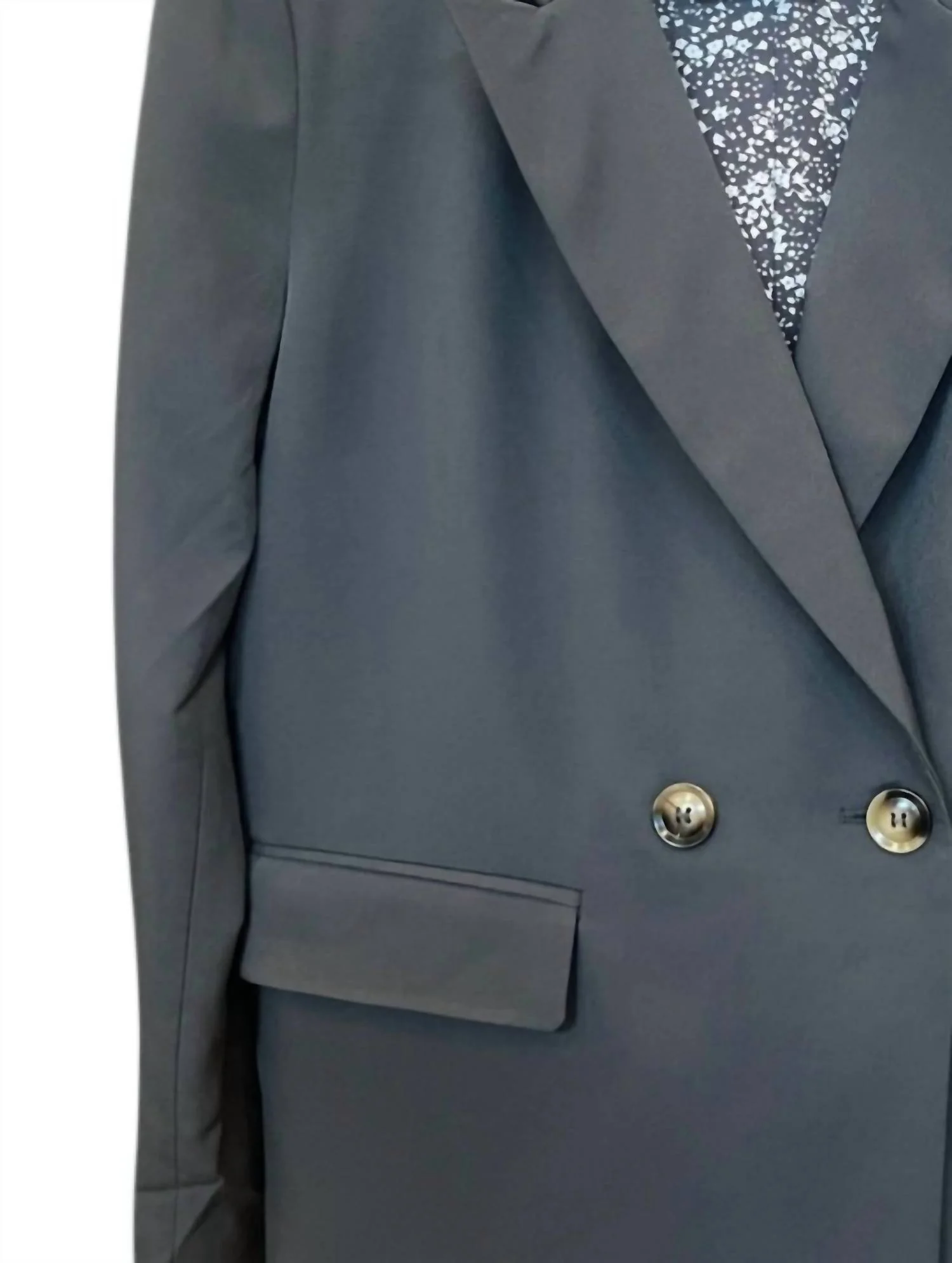 Women's Heloise Blazer In Grey - Image 2