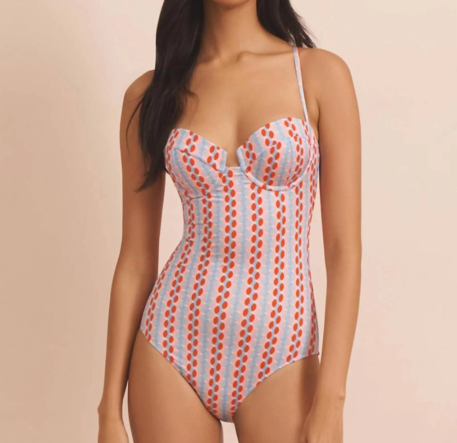 Women's Holly One Piece In Prism Geo