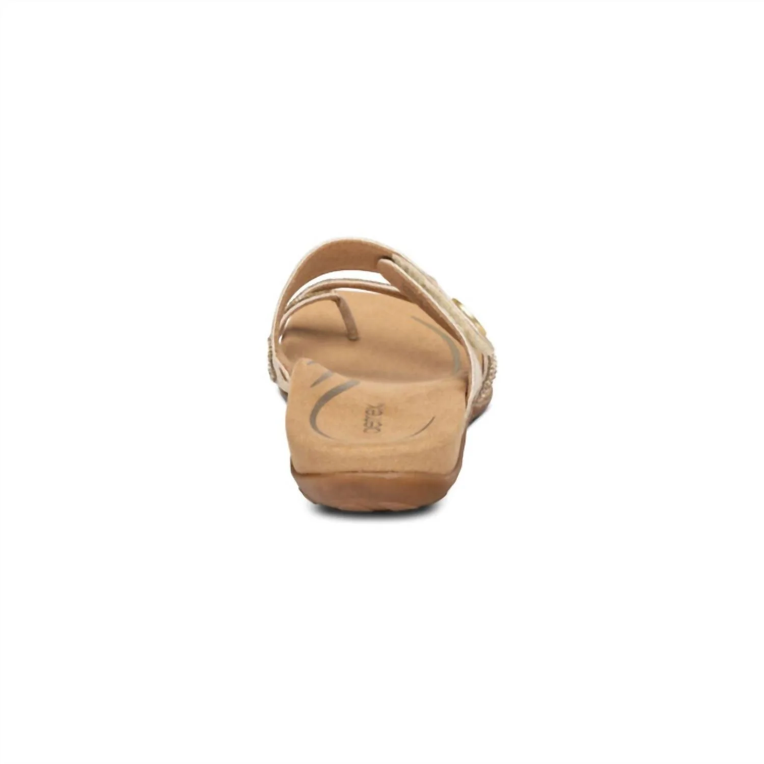 Women's Izzy Sparkle Sandal In Gold - Image 3