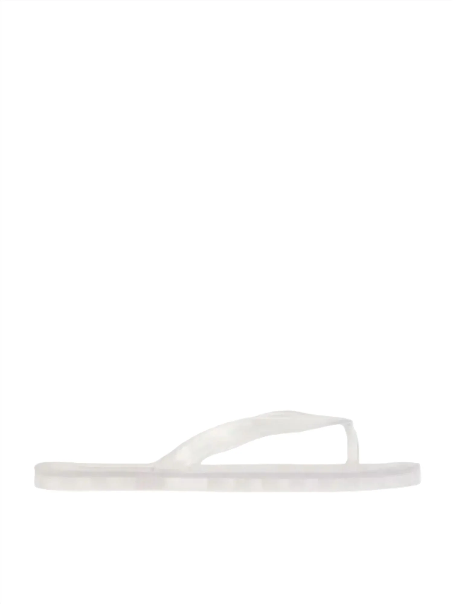Women's Jelly Flip Flop In Transparent
