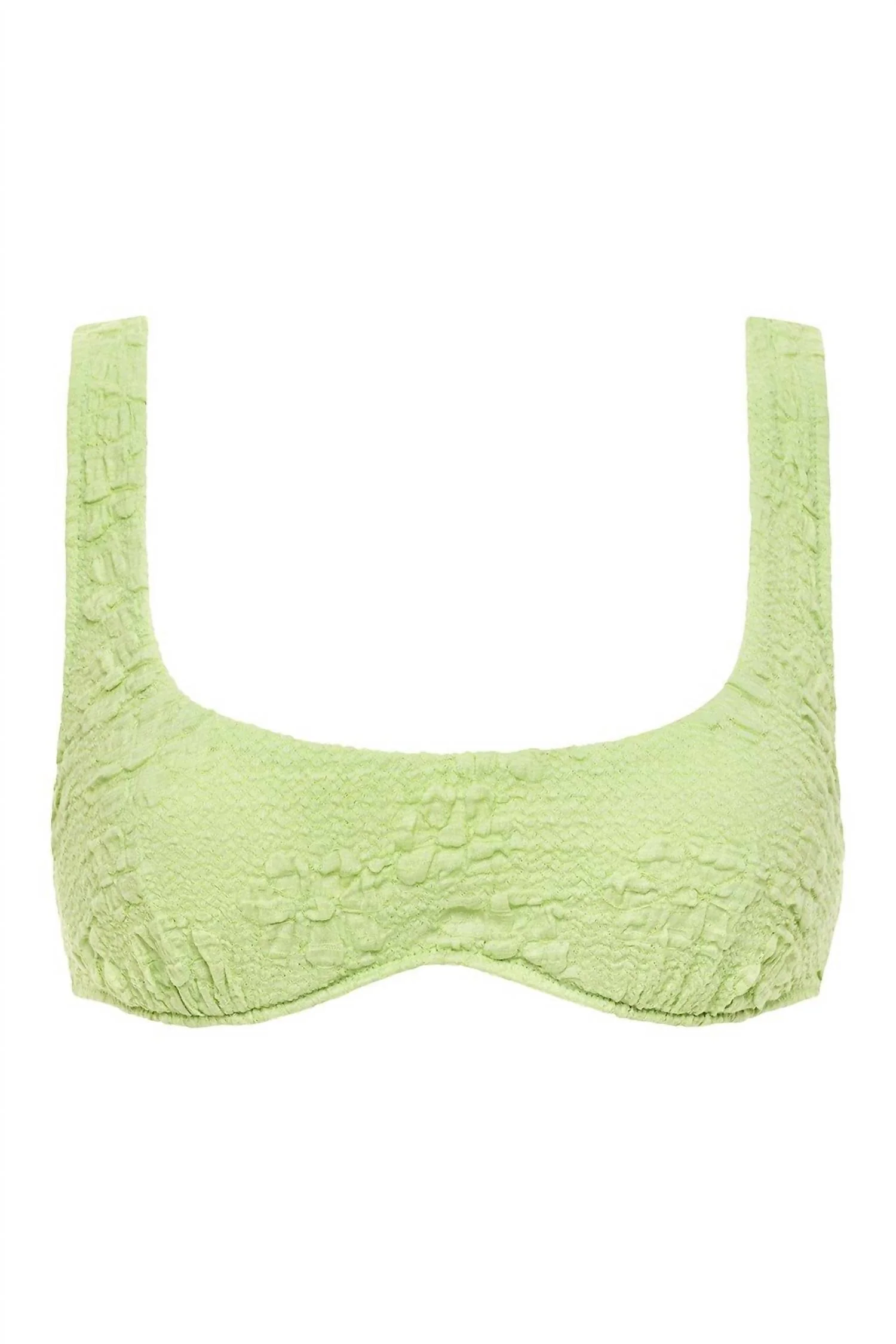 Women's Kaia Bikini Top In Avo Floral - Image 3