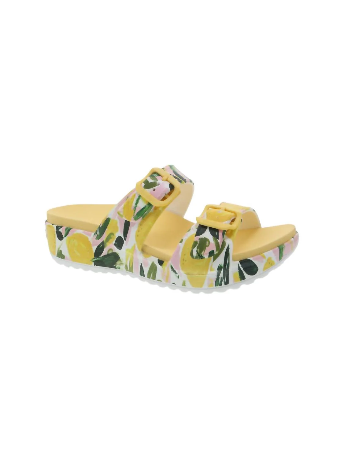 Women's Kandi Lemons Molded Sandals In Yellow