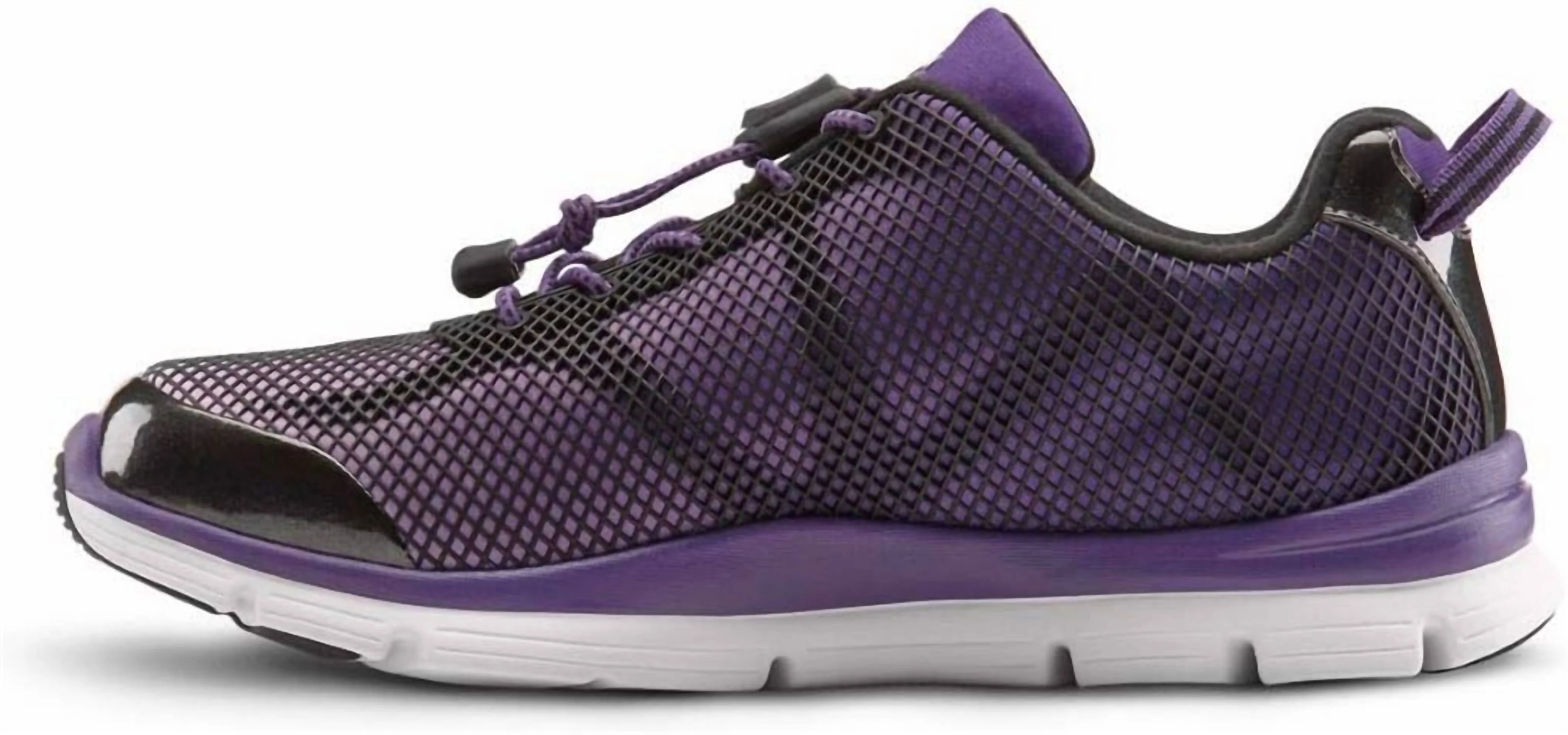 Women's Katy Therapeutic Extra Depth Athletic Shoe In Purple - Image 2