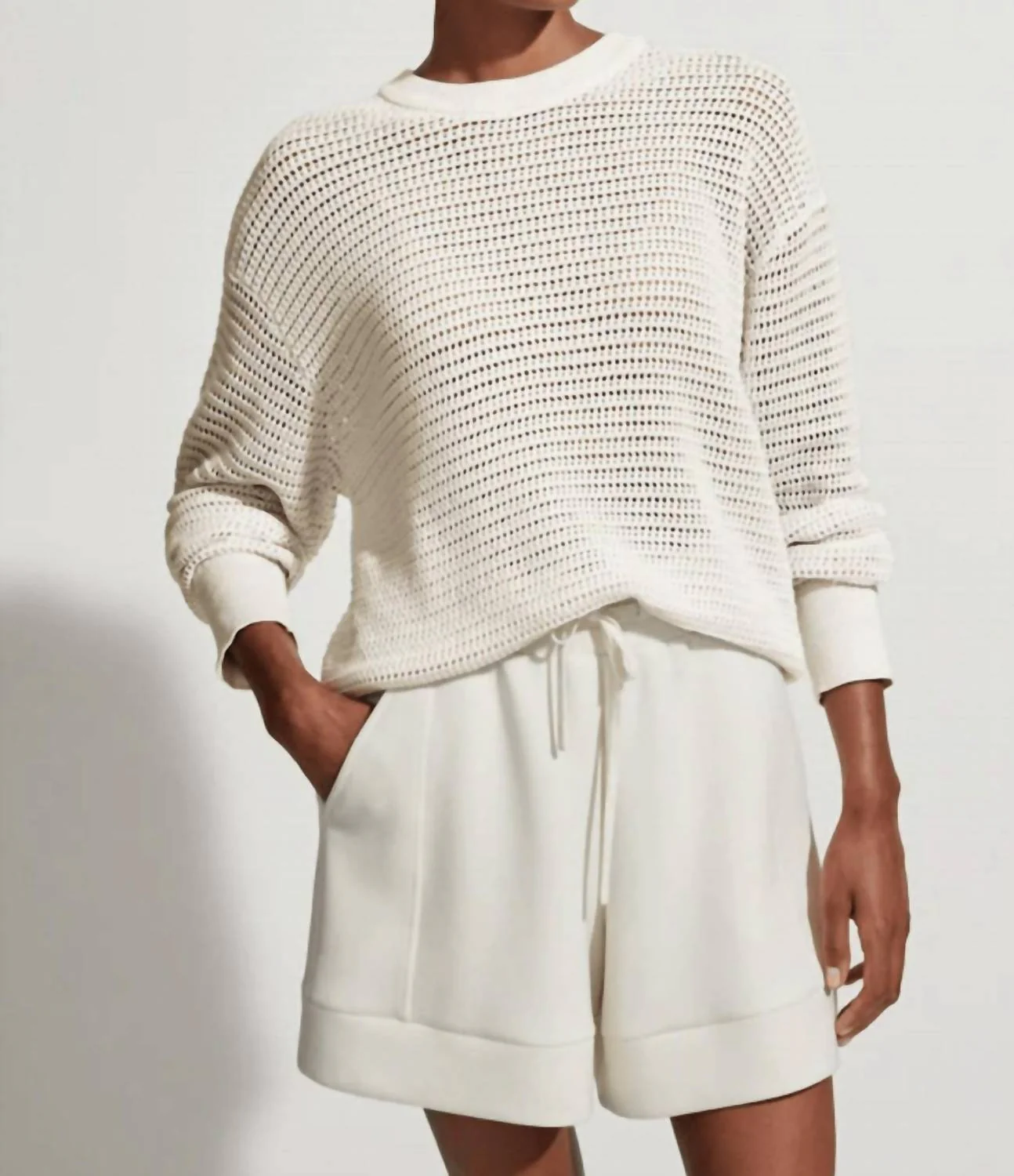 Women's Kershaw Sweatshirt In Egret