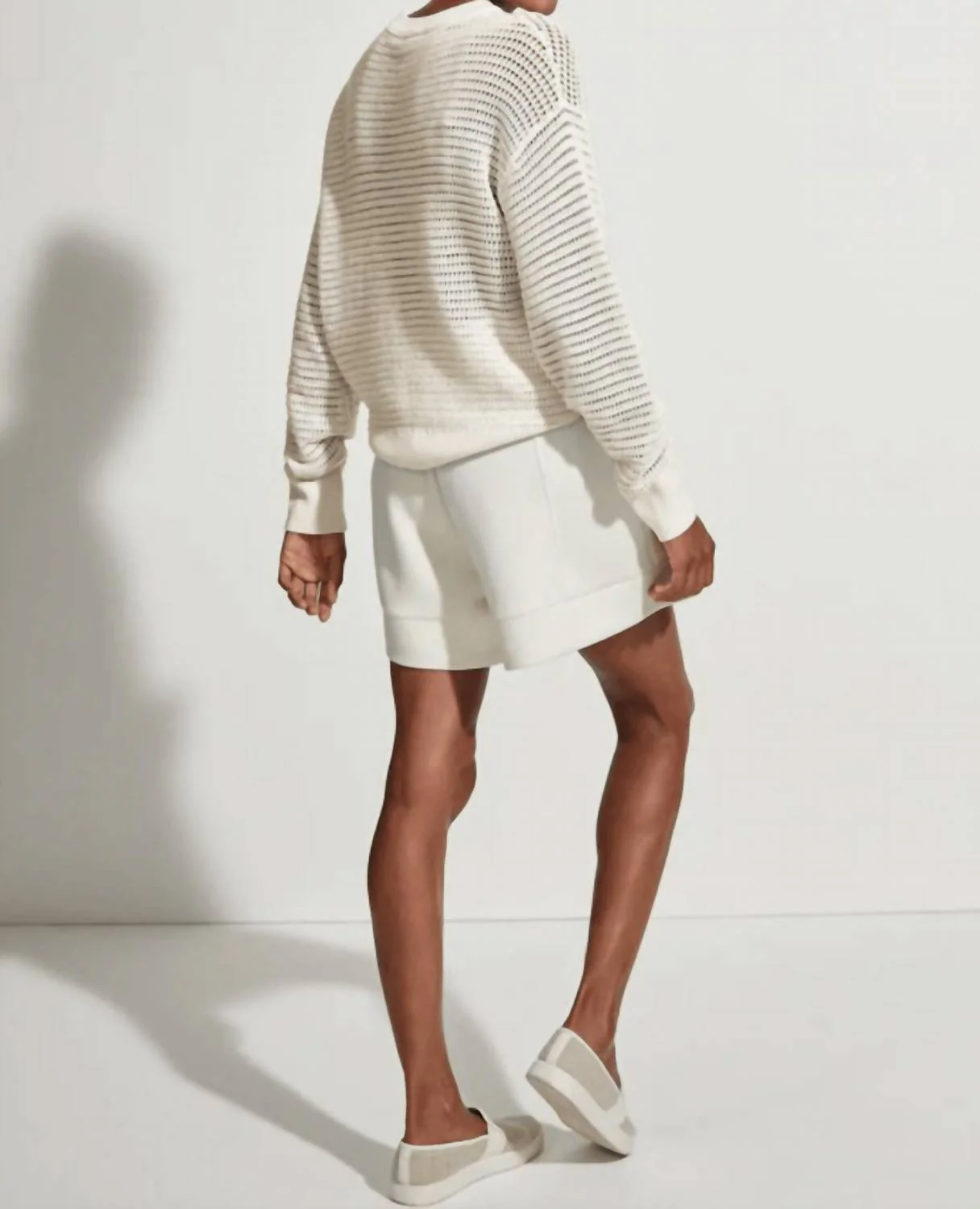 Women's Kershaw Sweatshirt In Egret - Image 2