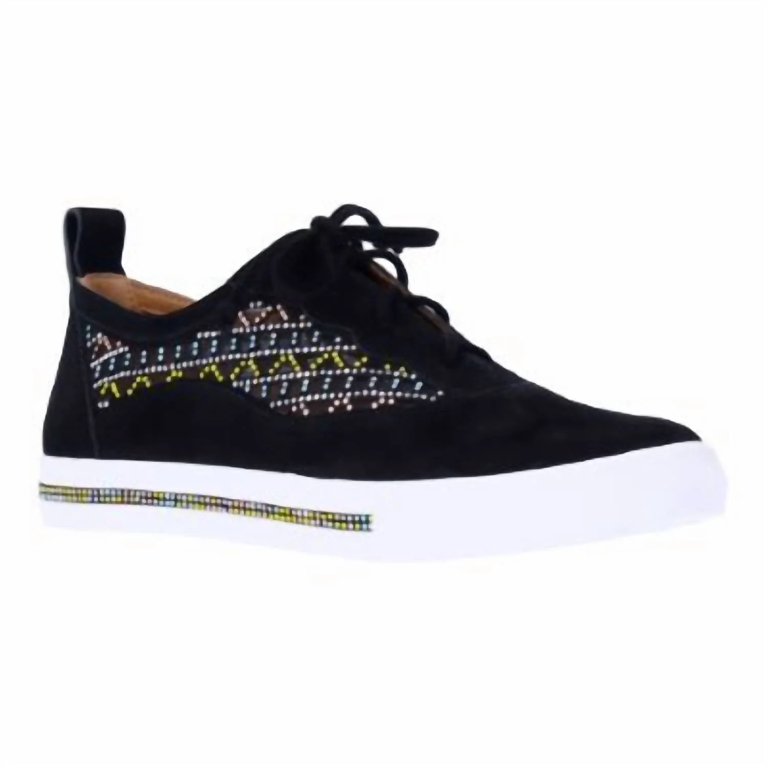 Women's Kishen Leather Sneakers In Black