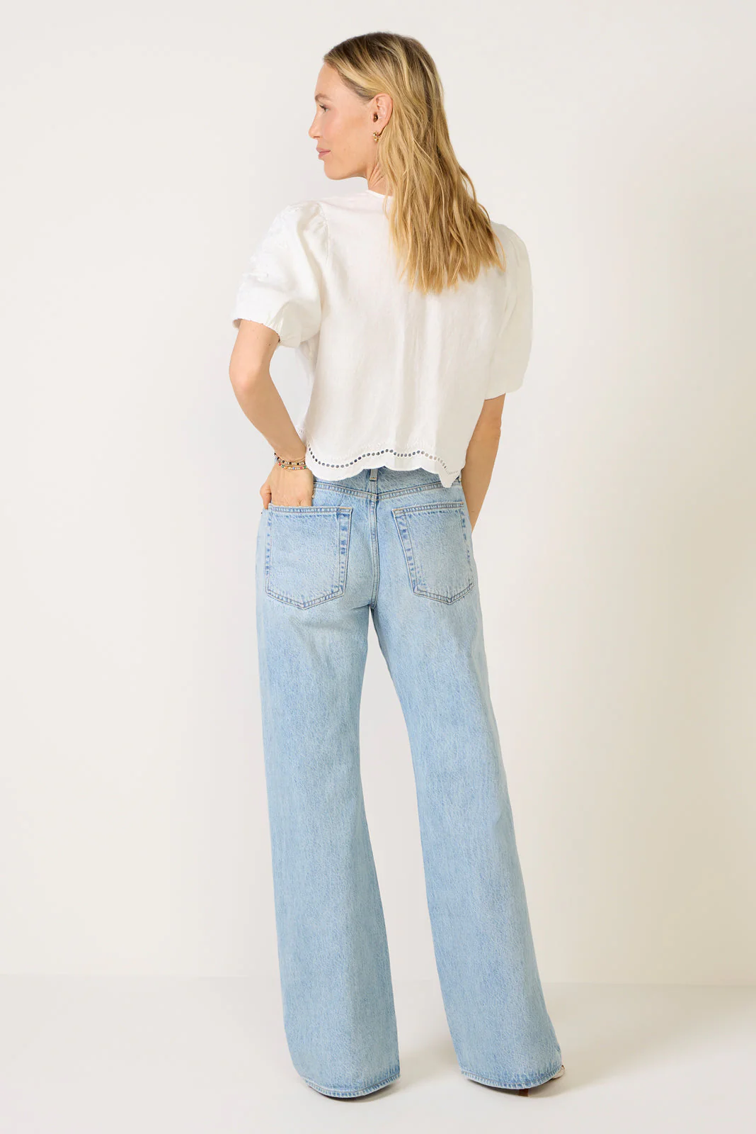 Women's Larsen Wide Leg Jean - Image 4